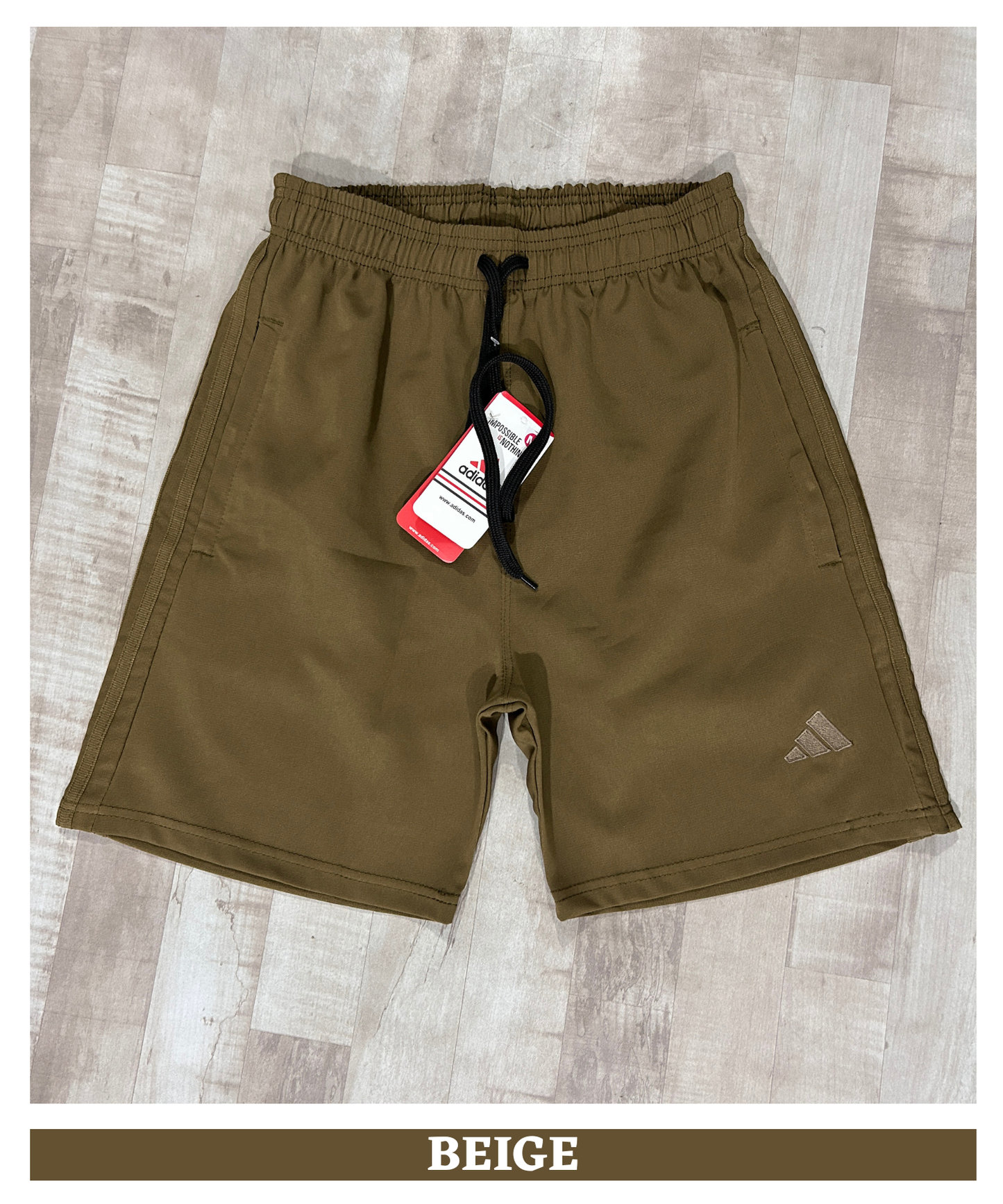 Imported NS Terry Lycra Shorts  (GSM 180-190) |  Same Colour Patti