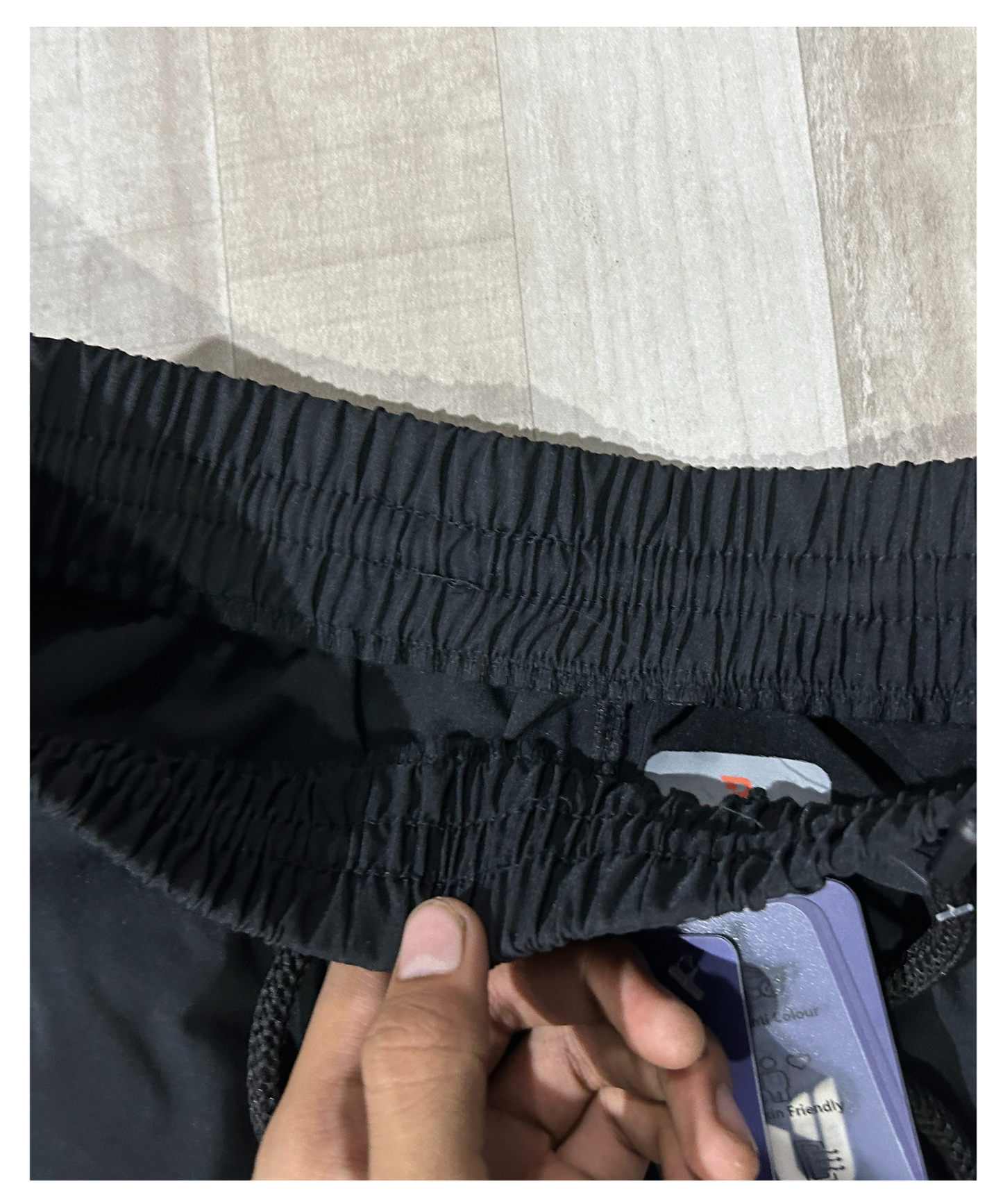 Imported Ns Parachute Lycra Lower (15% Lycra 145 GSM)