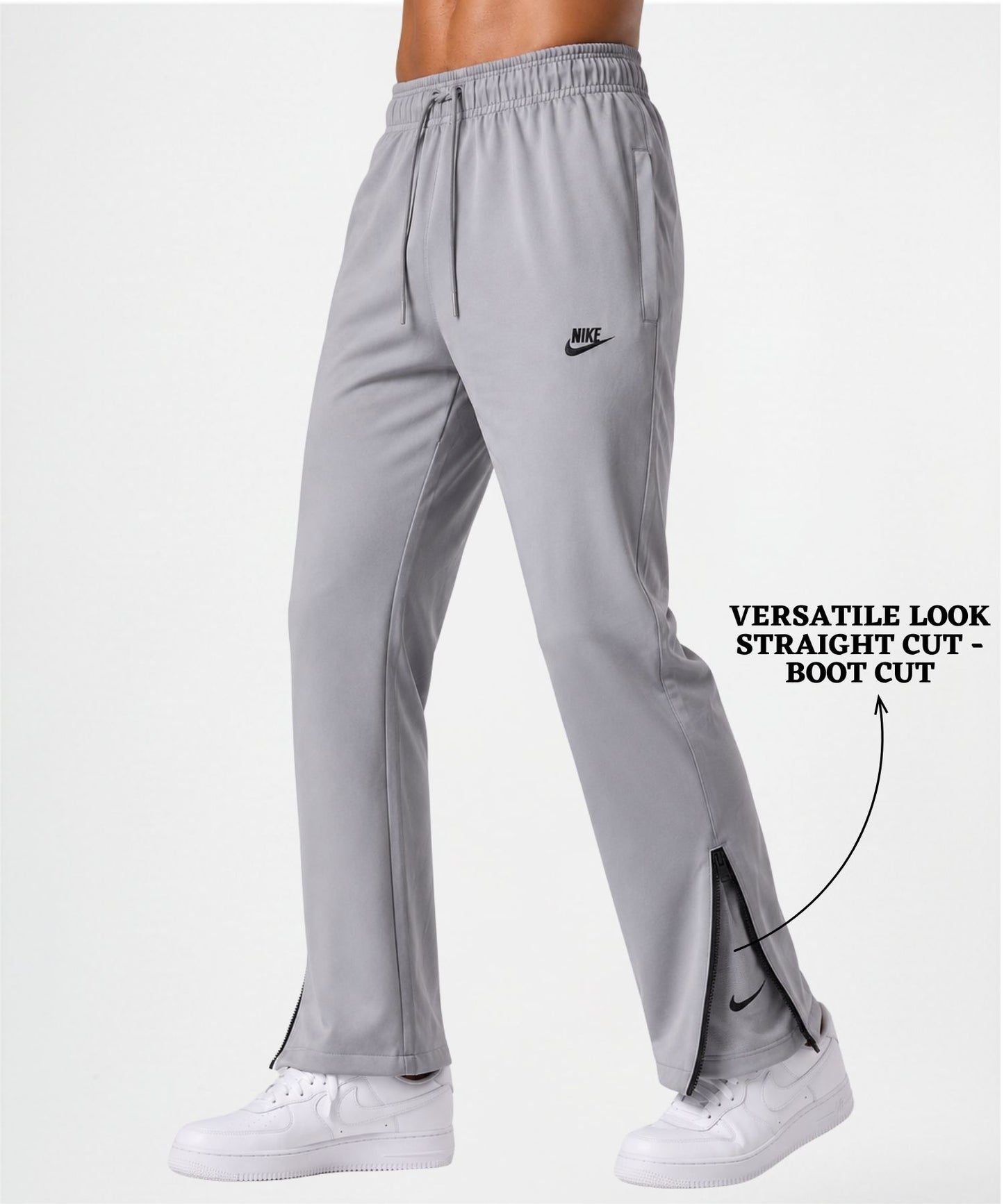 Imported Ns Terry Lycra  Lower (GSM 180-190)| Straight Cut-Boot Cut
