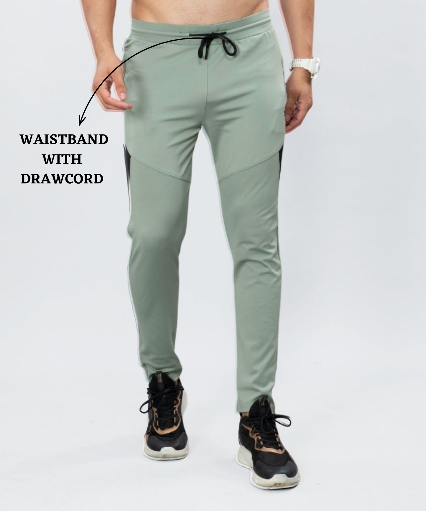 High-stretch Trackpant Imported 4way Taiwan Lycra Trackpant ( 280 GSM)