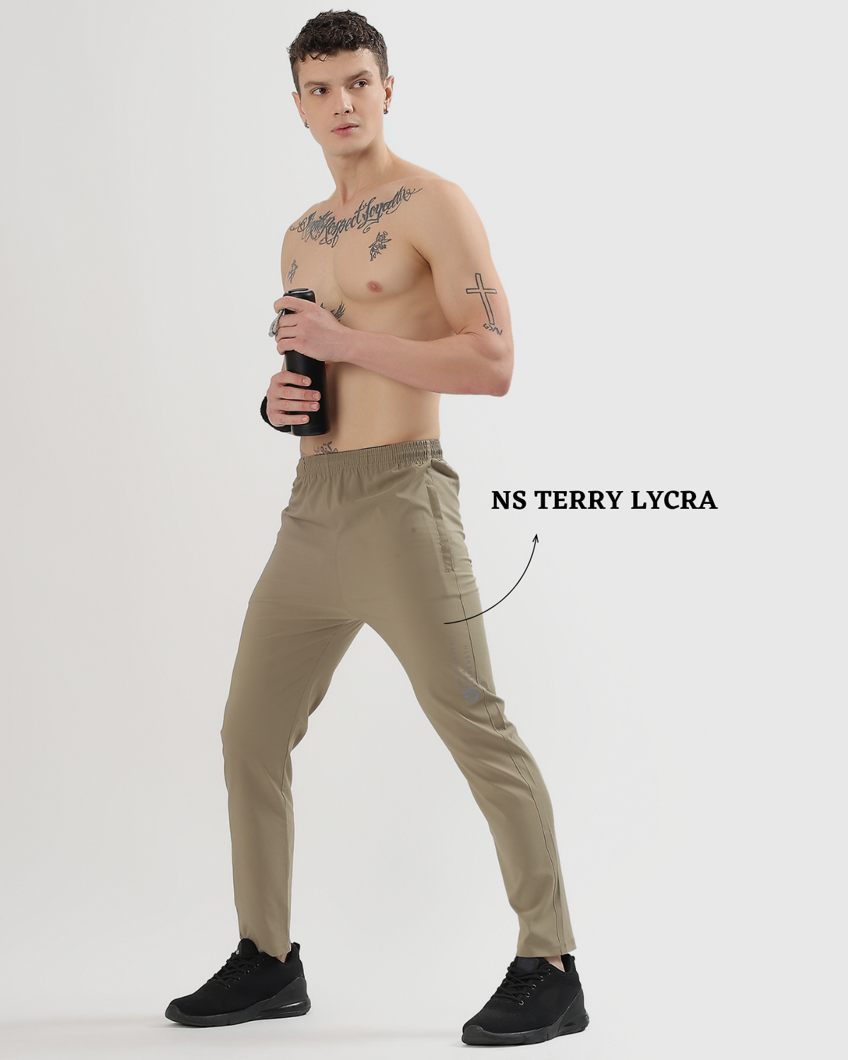 Imported Nylon Terry Lycra Lower (GSM 180-190)