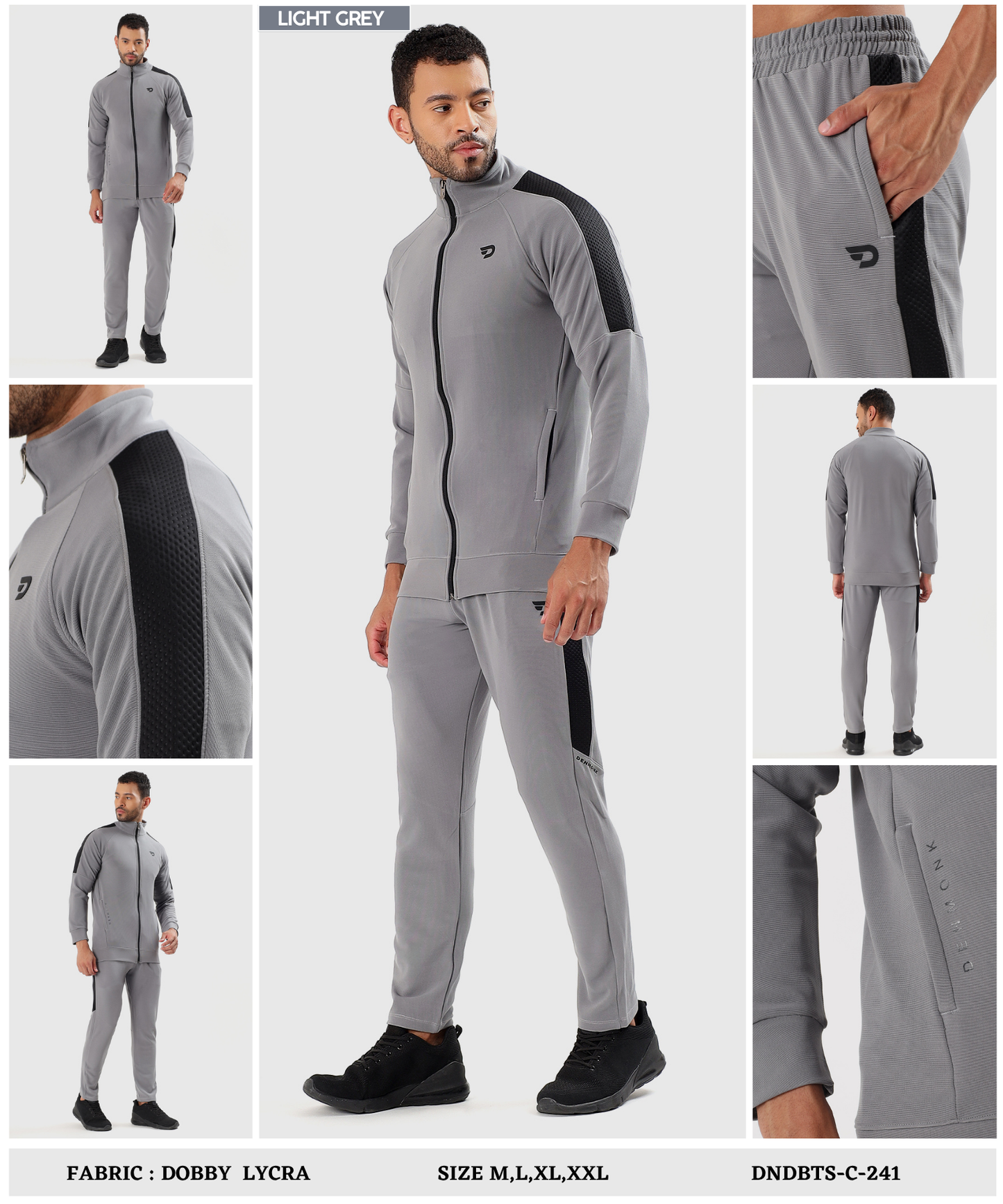 Dobby Lycra Tracksuit