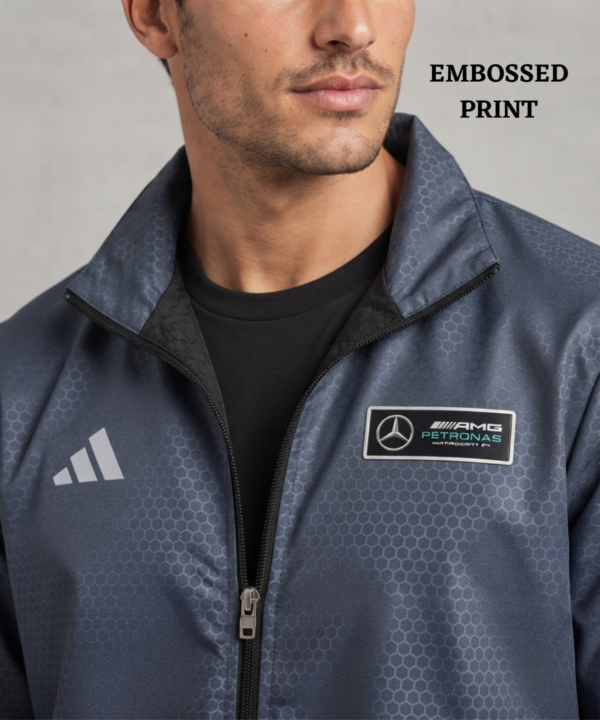 Imported Premium Quality TPU Embossed Windcheater With Inner Lining | Dual Branding Logo | GSM 350 | Regular Fit