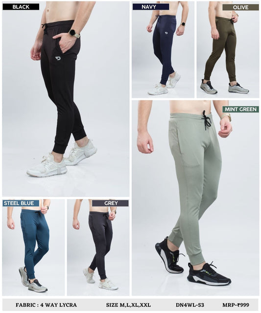 Everyday Trackpant – Imported 4Way Taiwan Lycra ( 280 GSM)