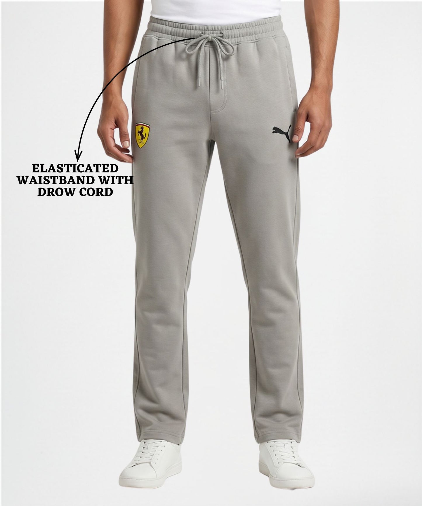 Premium Quality 100% Cotton Trackpant (GSM 265)| Slim Fit | Dual Side Emboidery