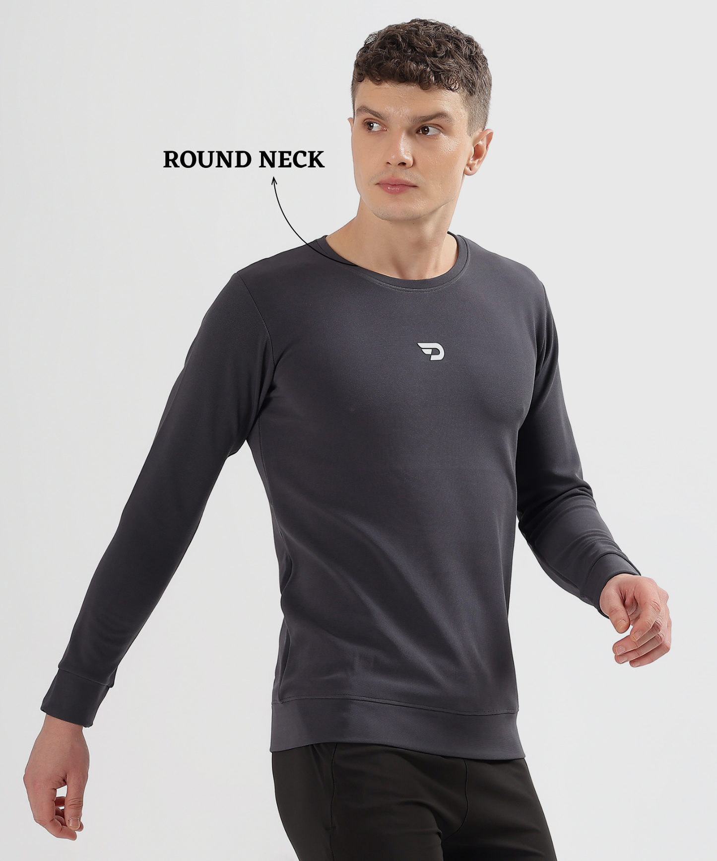 Dobby Lycra Sweatshirt