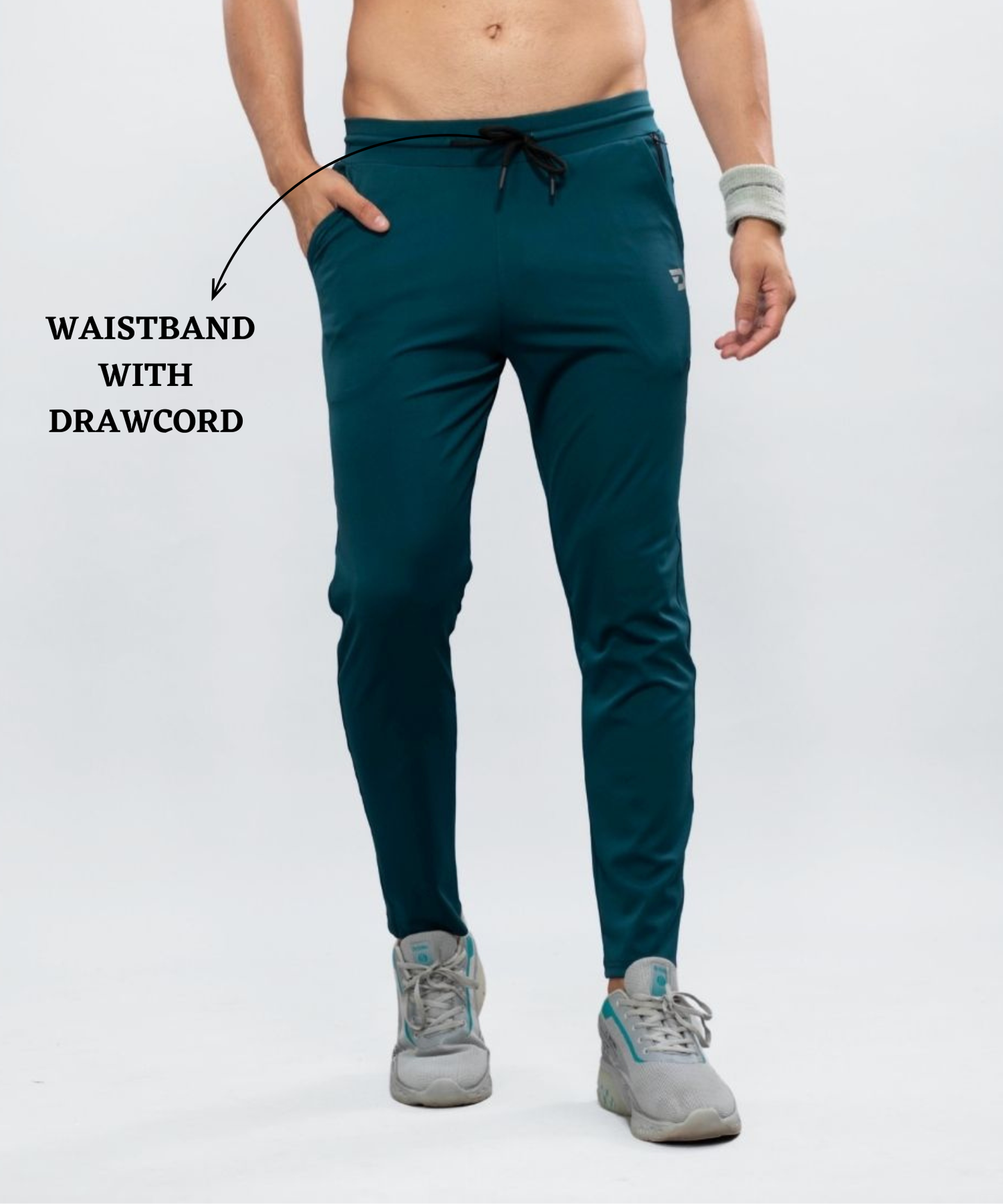 Cross Pocket Utility Trackpant – Imported 4Way Taiwan Lycra ( 280 GSM )