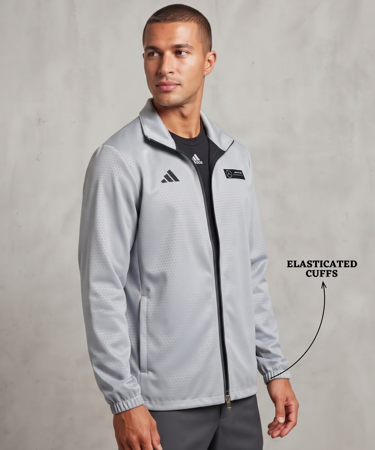 Imported Premium Quality TPU Embossed Windcheater With Inner Lining | Dual Branding Logo | GSM 350 | Regular Fit