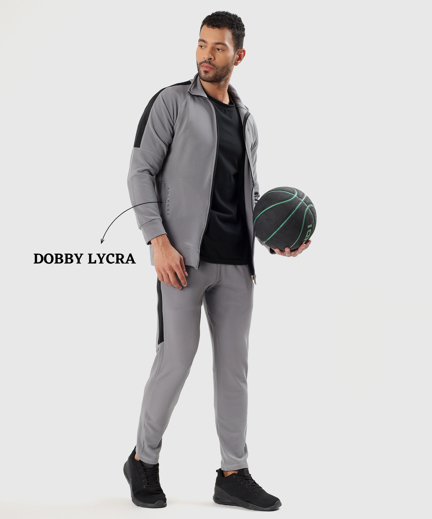 Dobby Lycra Tracksuit
