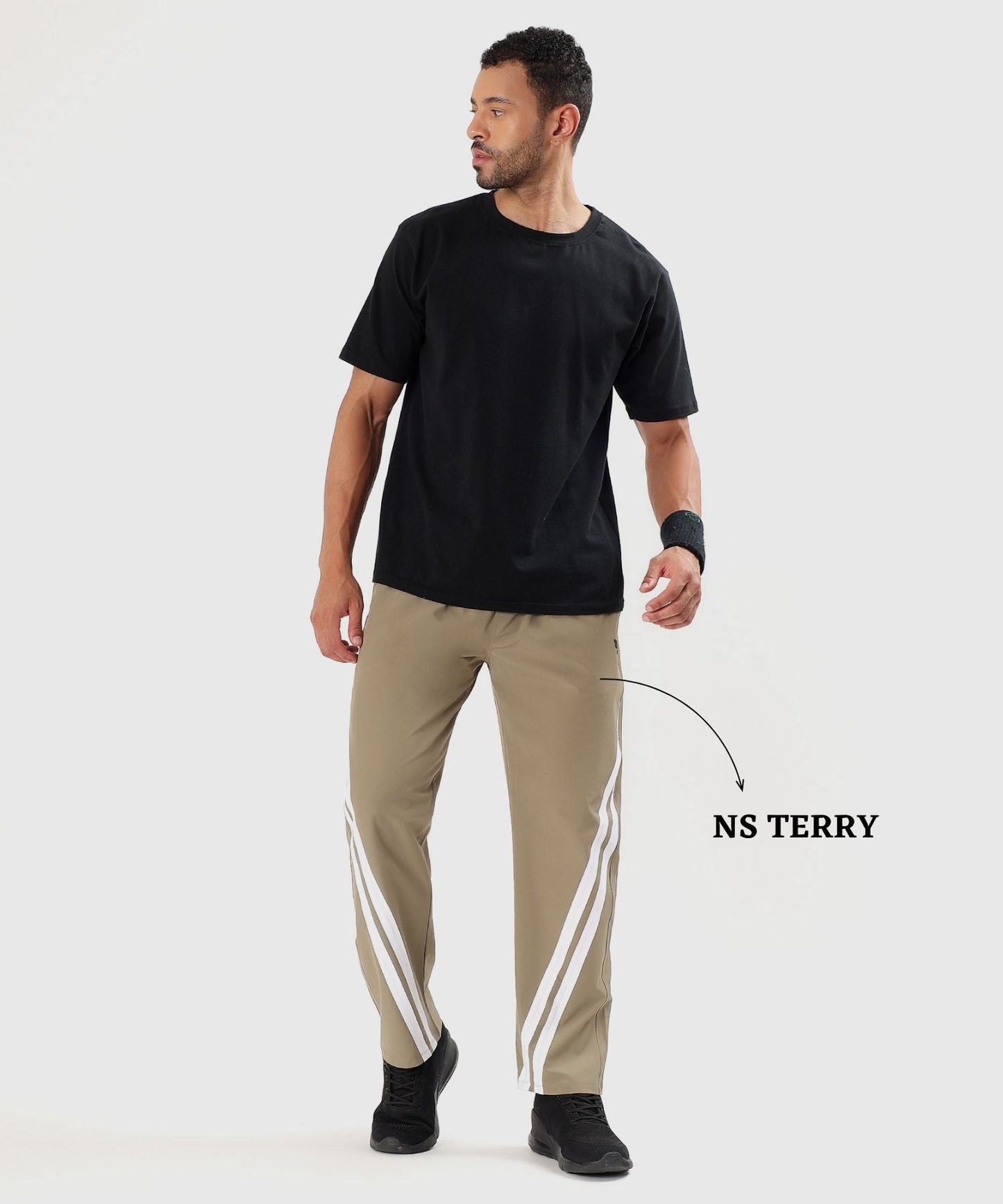 Men’s Imported NS Terry Lycra Straight Fit Trackpant  – Soft, Stretchable & Durable (GSM 180–190)
