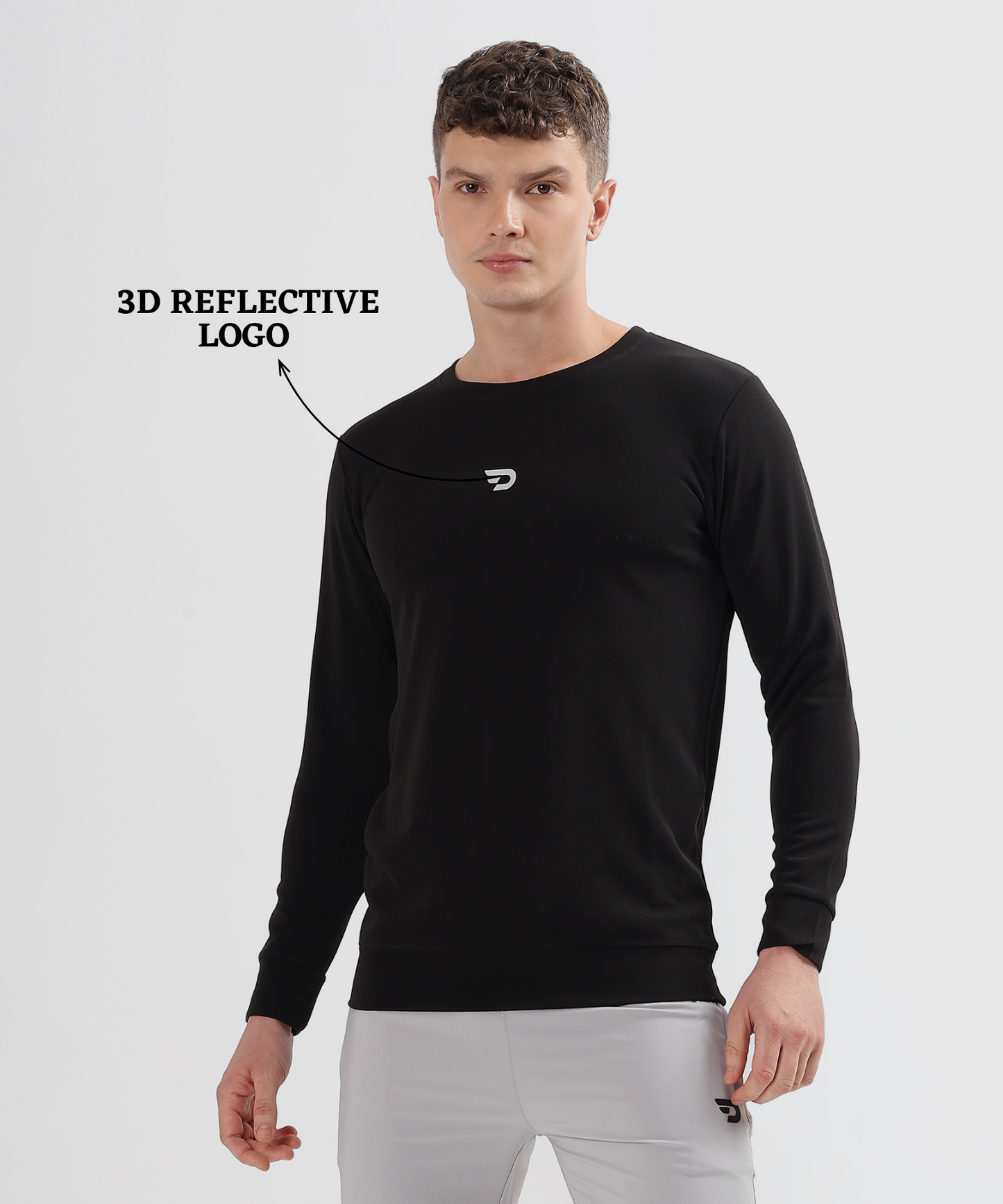 Dobby Lycra Sweatshirt
