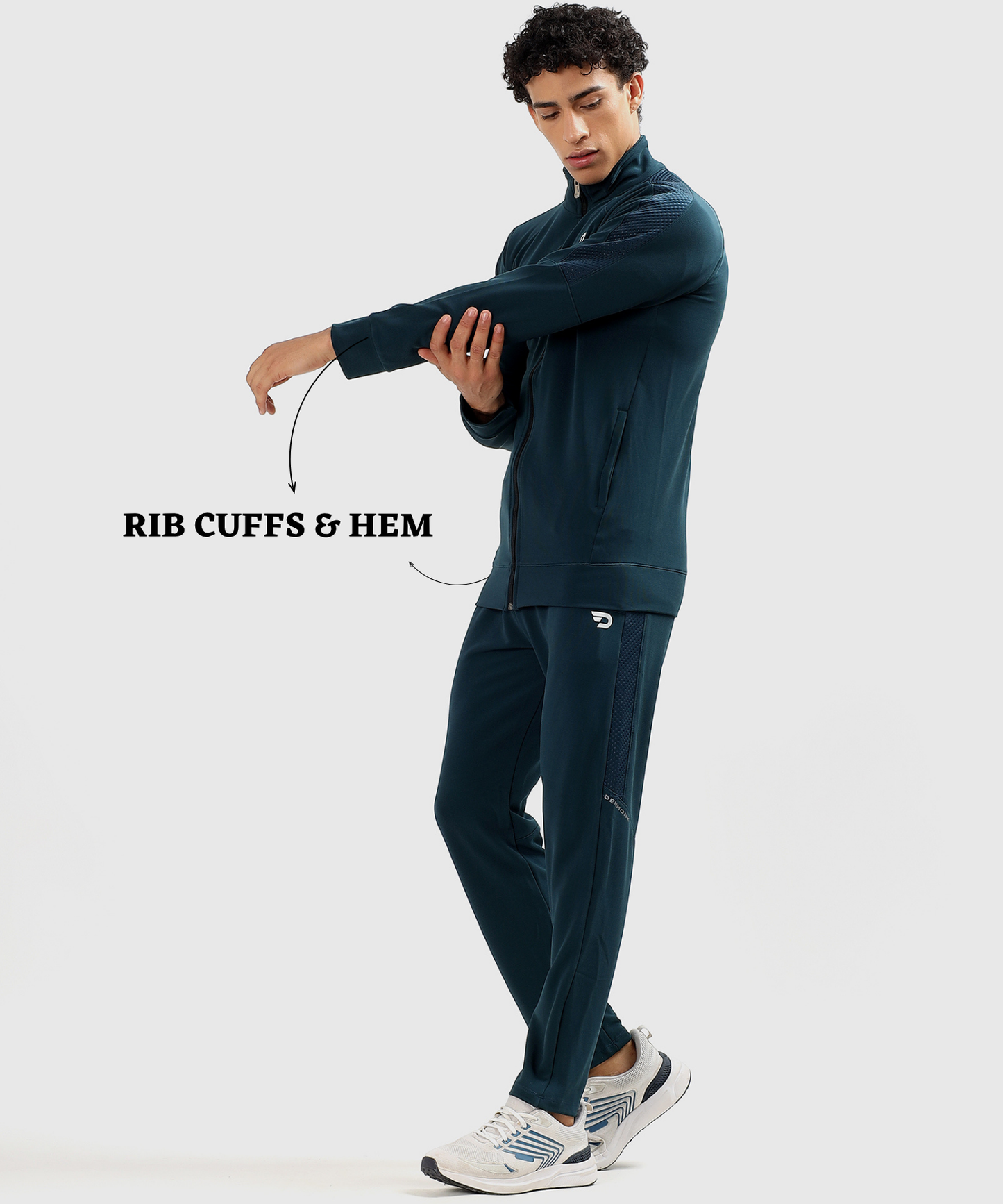 Dobby Lycra Tracksuit