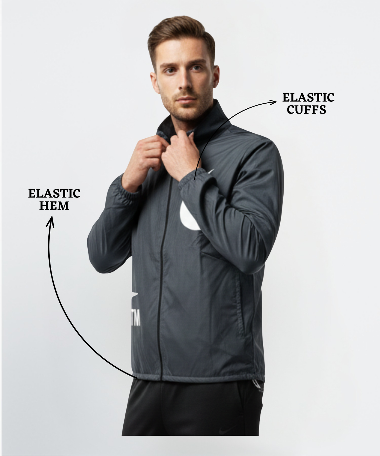 Imported Premium Quality TPU Windcheater (GSM 350, Rice-knit fabric inside )