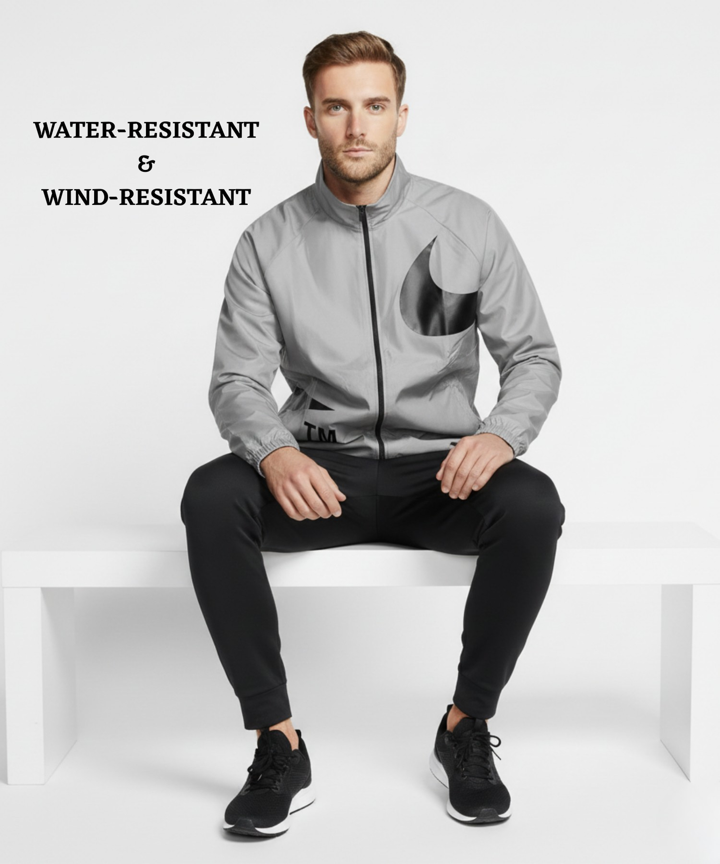 Imported Premium Quality TPU Windcheater (GSM 350, Rice-knit fabric inside )