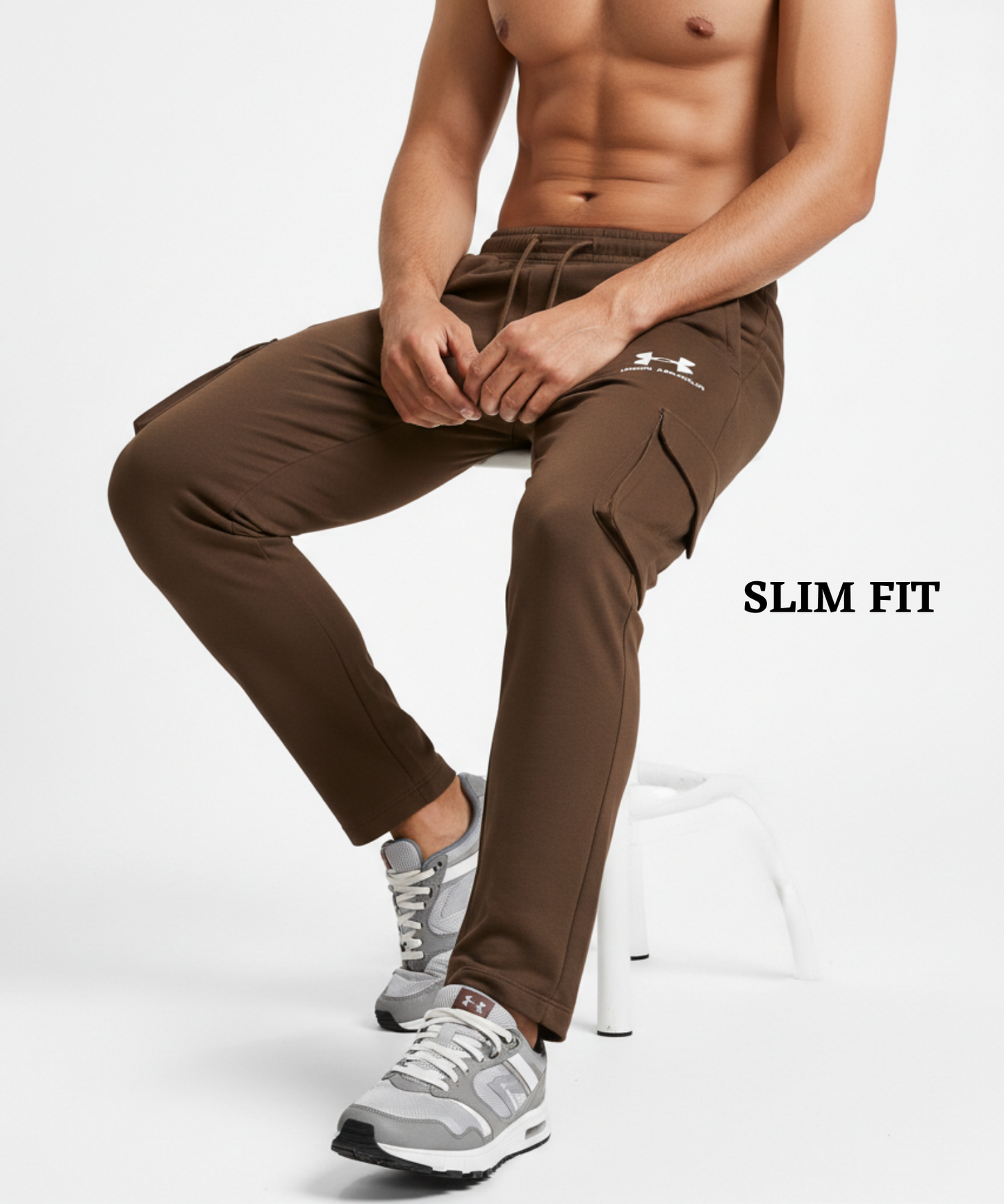 Premium Quality 100% Cotton Lycra Trackpant (GSM 265)