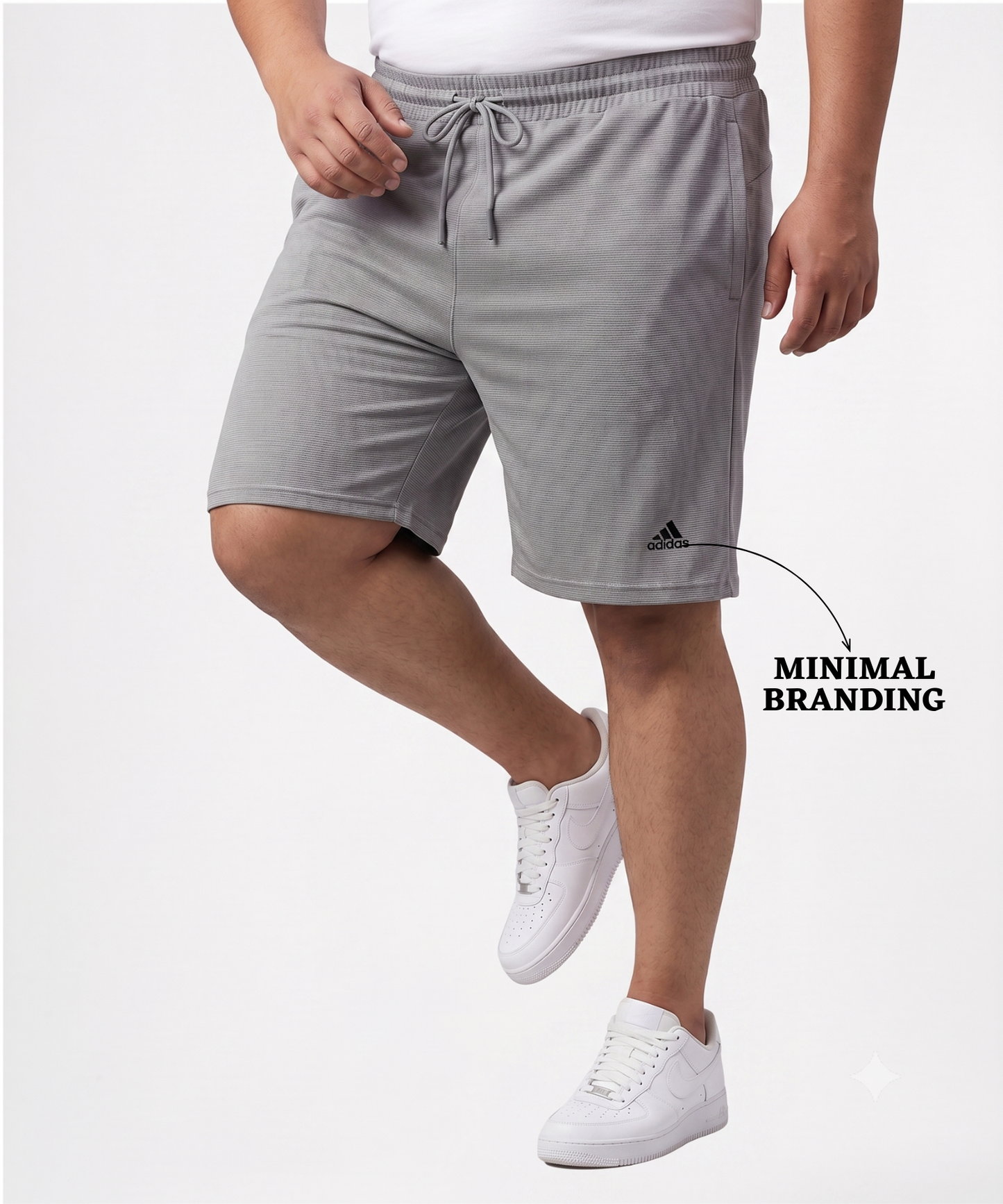 Imported Dobby Lycra Plus Size Shorts (GSM 250)