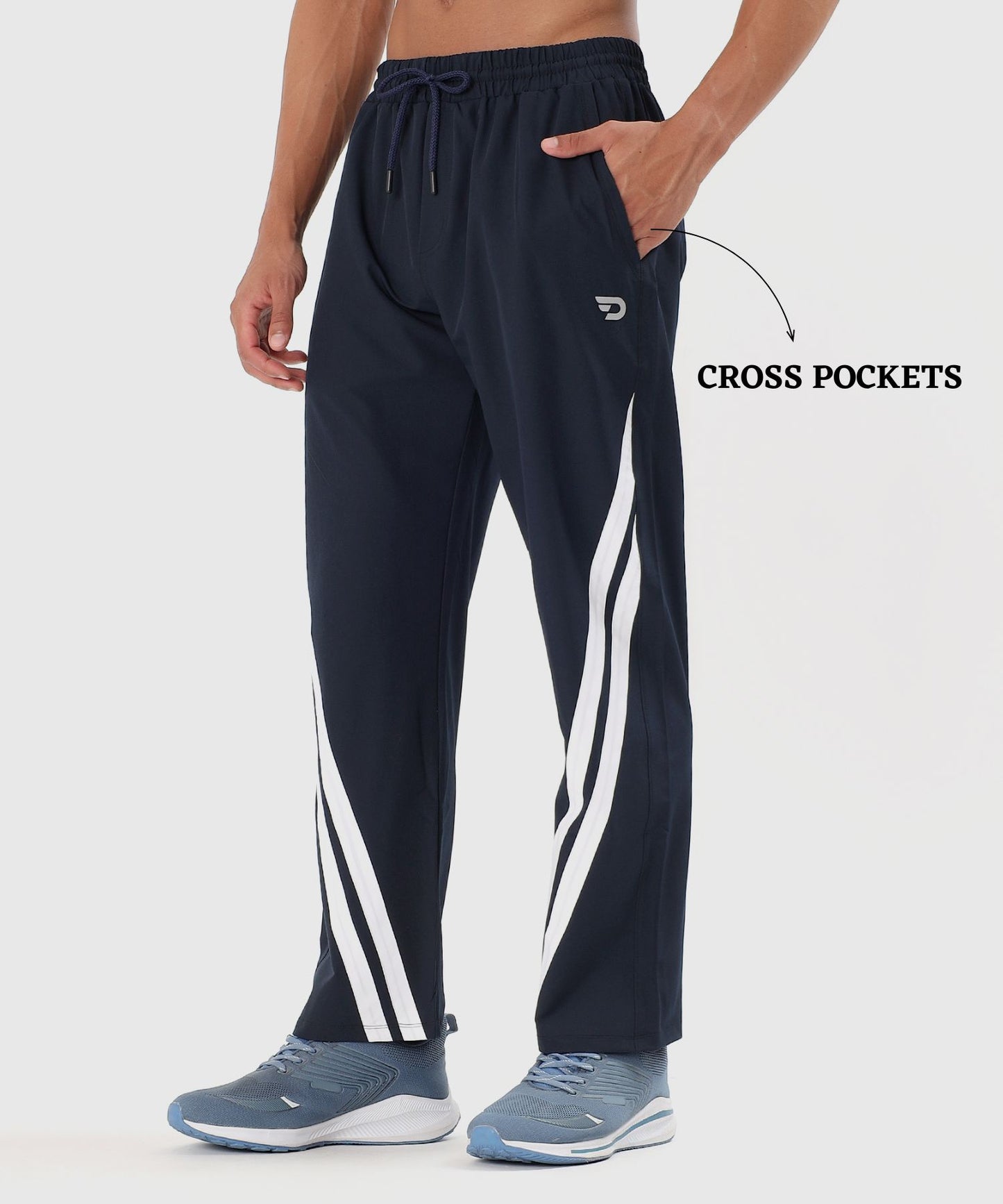 Men’s Imported NS Terry Lycra Straight Fit Trackpant  – Soft, Stretchable & Durable (GSM 180–190)