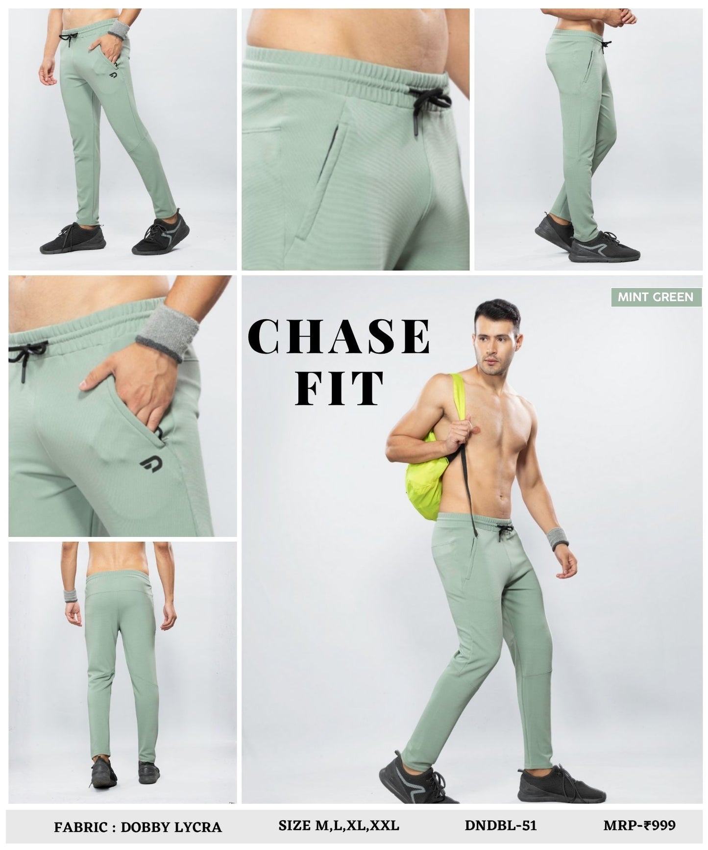 CoreFlex Trackpant – Imported Dobby Lycra (280 GSM)