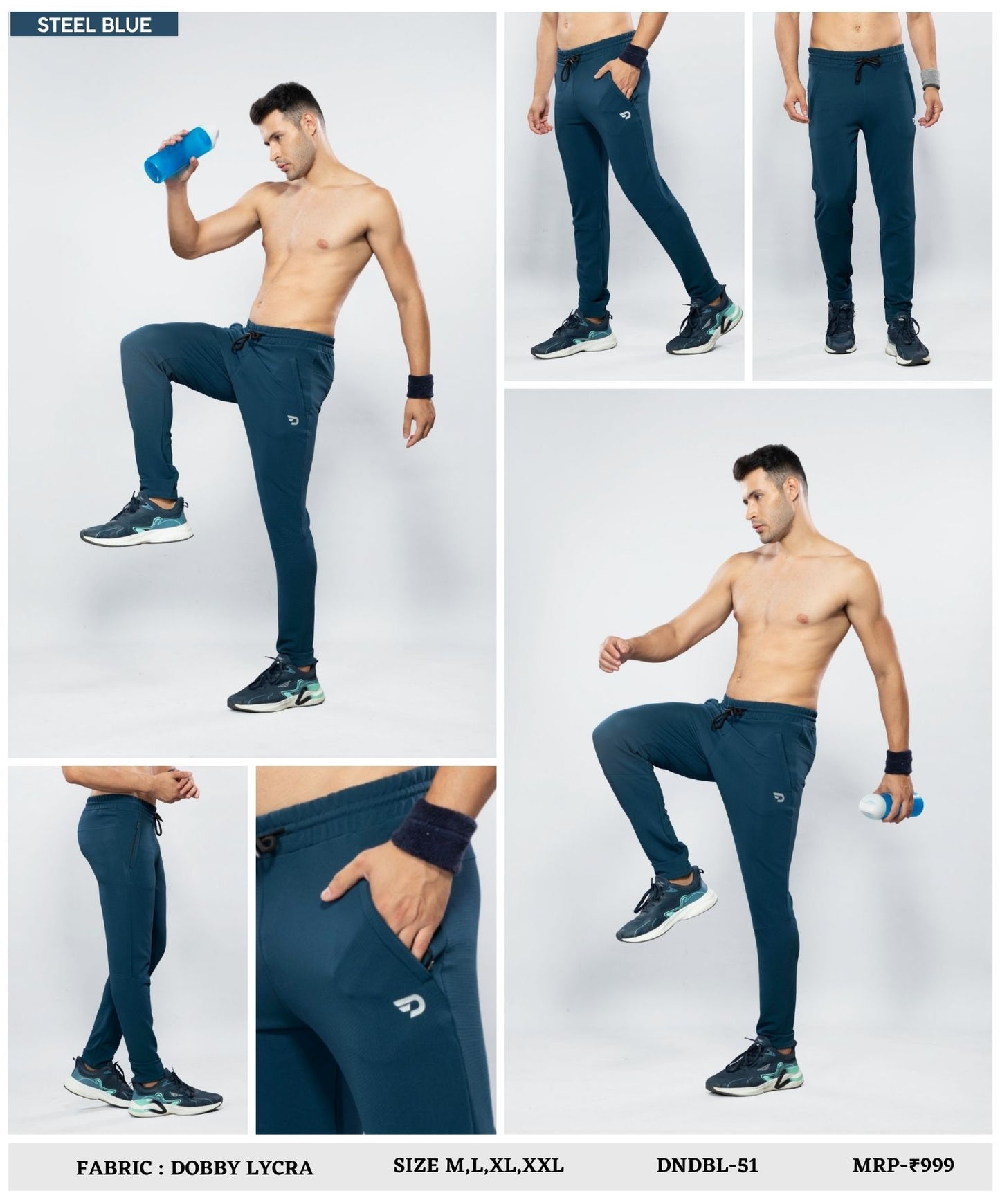 CoreFlex Trackpant – Imported Dobby Lycra (280 GSM)