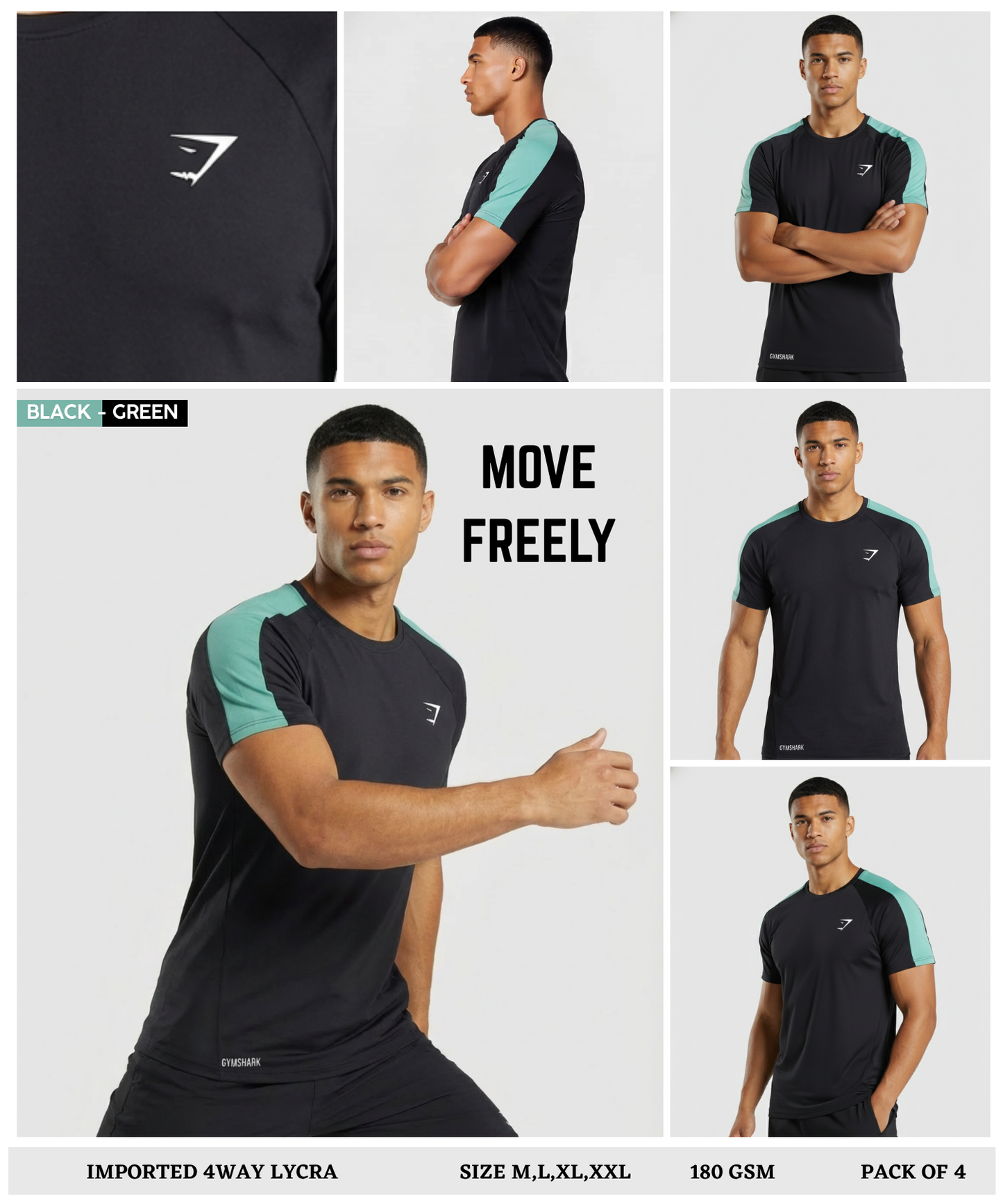 4way Taiwan Lycra T-shirts