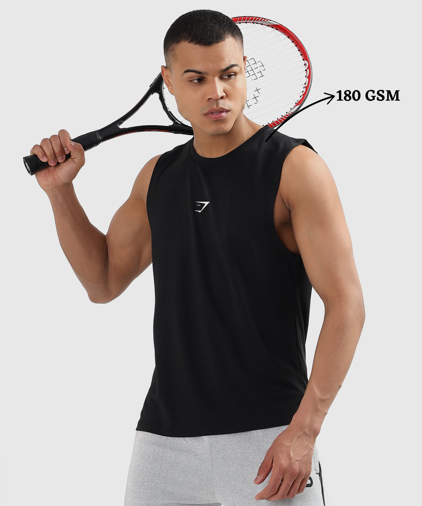 Imported Dotknit Lycra Sando (GSM 180)