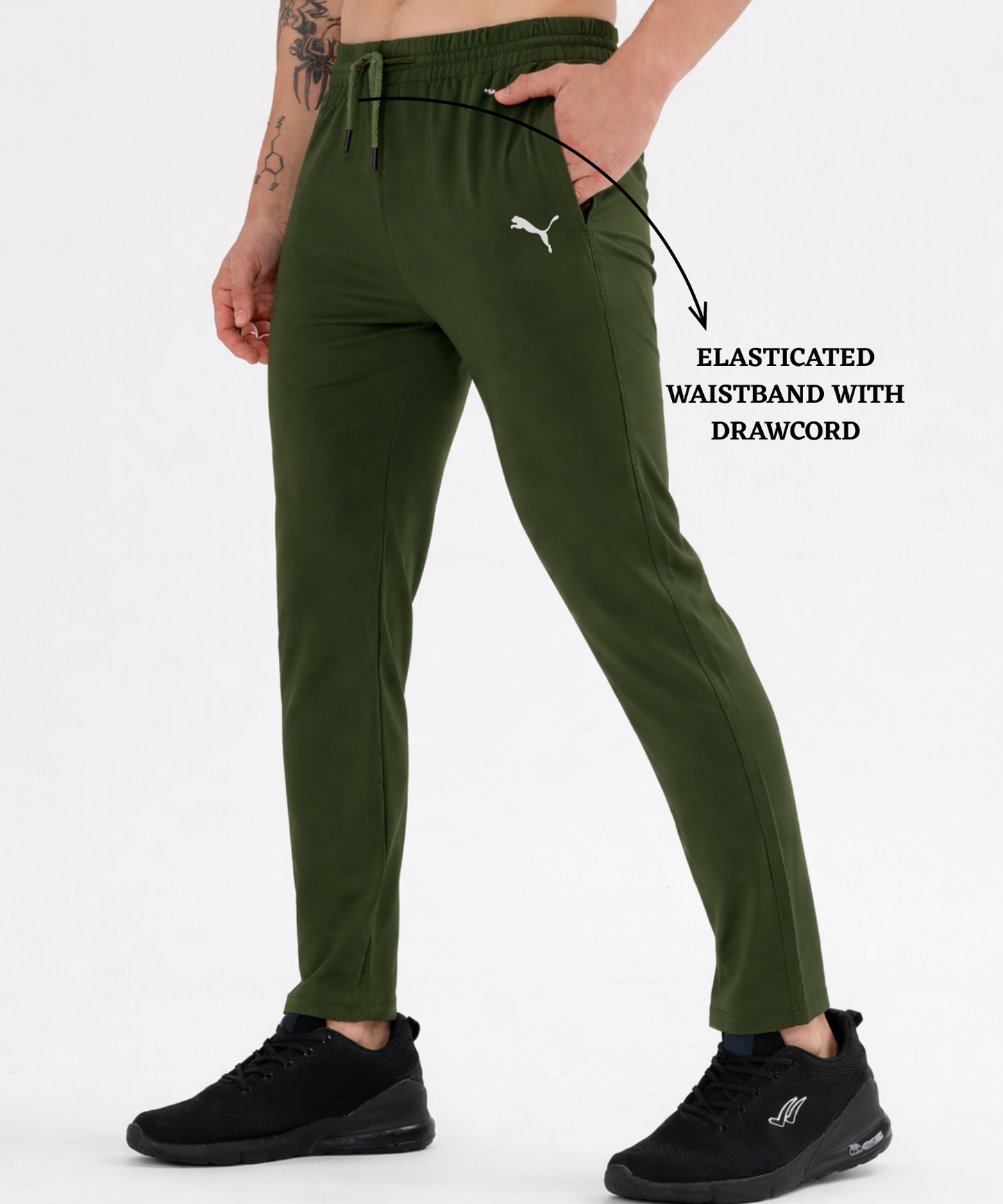 Imported Ns Parachute Lycra Trackpant (15% Lycra 145 GSM)