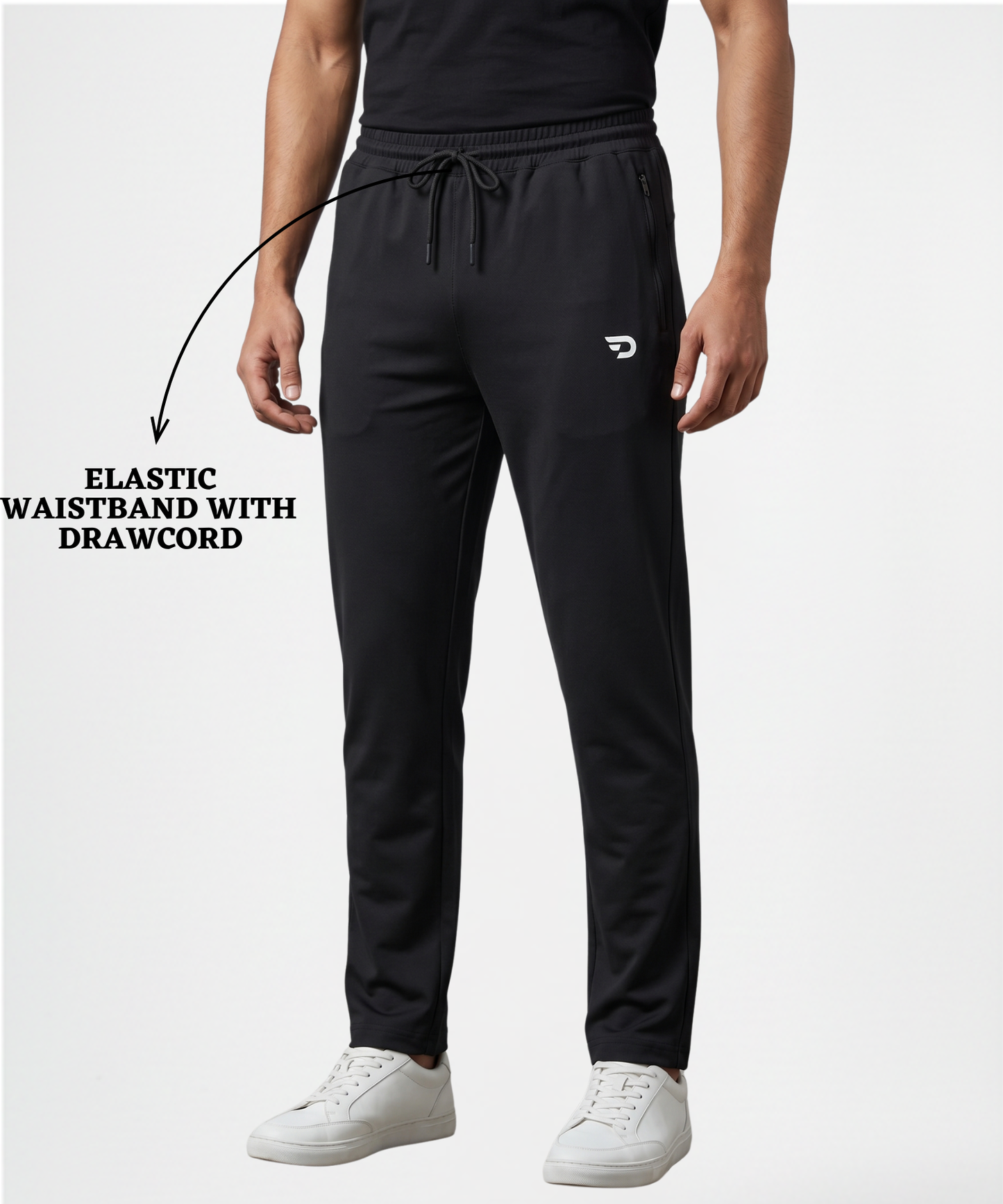 Imported Cord Lycra Gym & Casual Track Pants for Men | Heavy 280 GSM Fabric Side Pockets