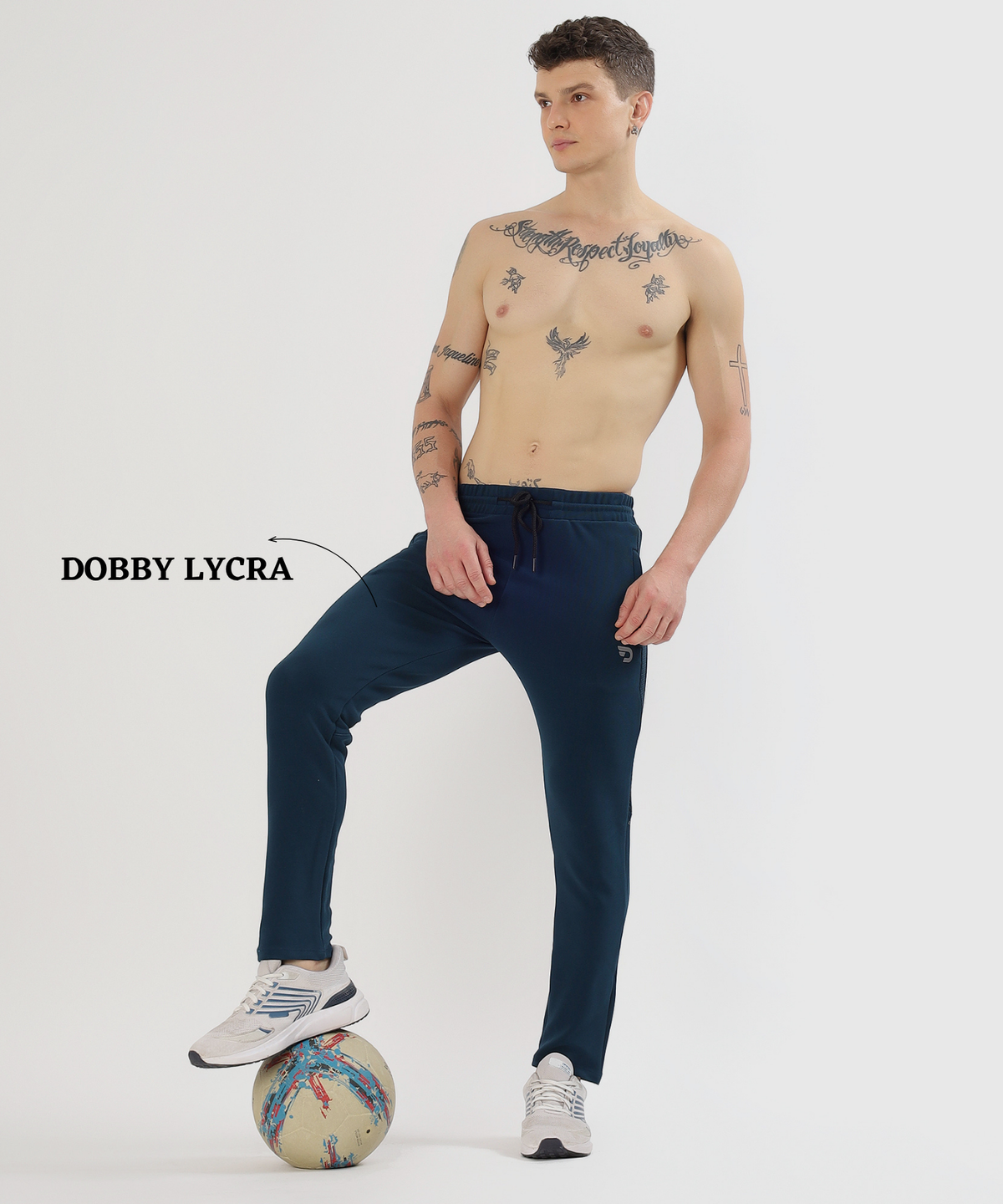 DuraFit Trackpant - Imported Dobby Lycra | GSM 280 | Slim Fit