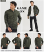 Premium Quality Camo Cotton With Cap Windcheater Jacket (GSM 350)