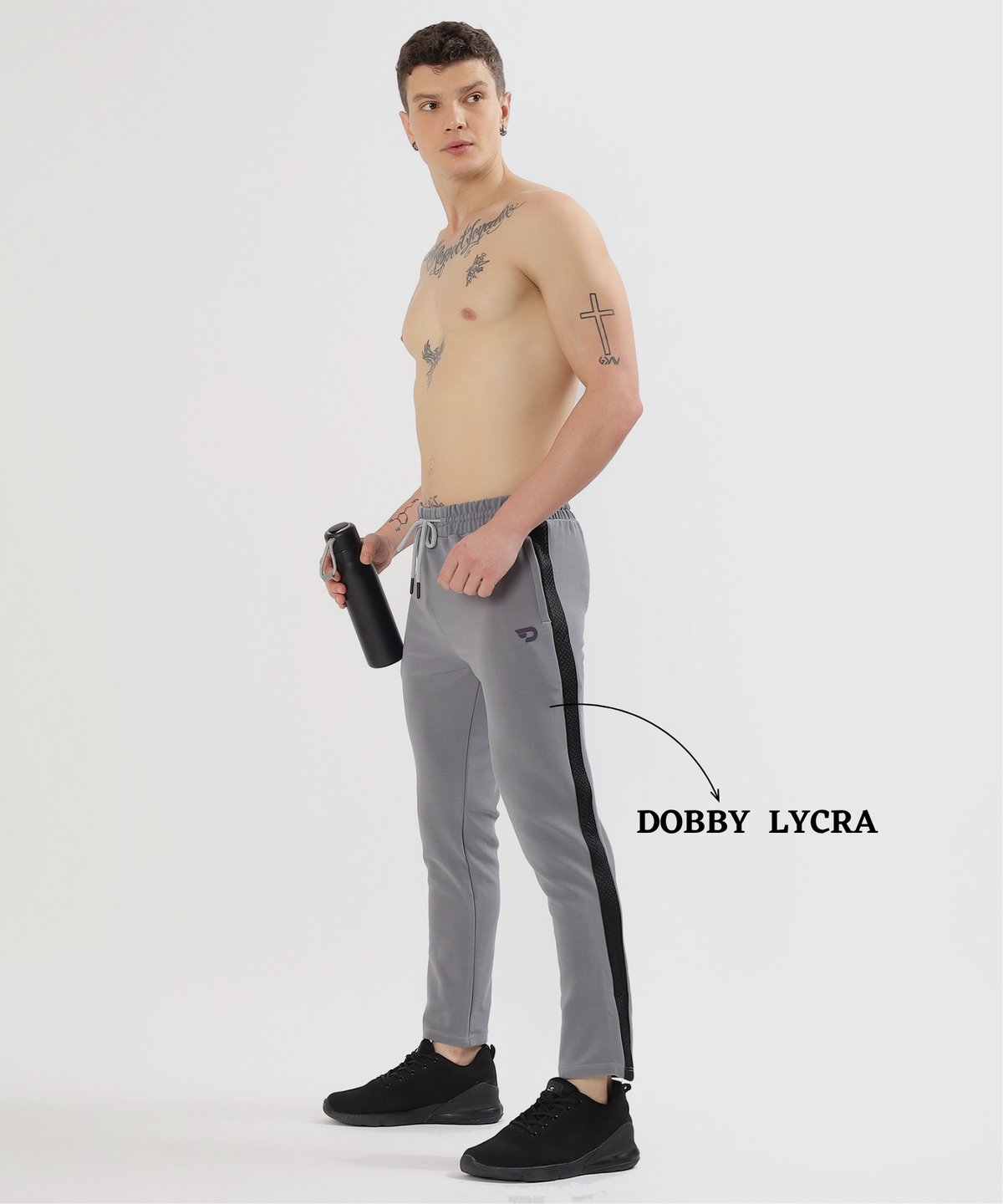 PowerStride Trackpant - Imported Dobby Lycra | GSM 280 | Slim Fit