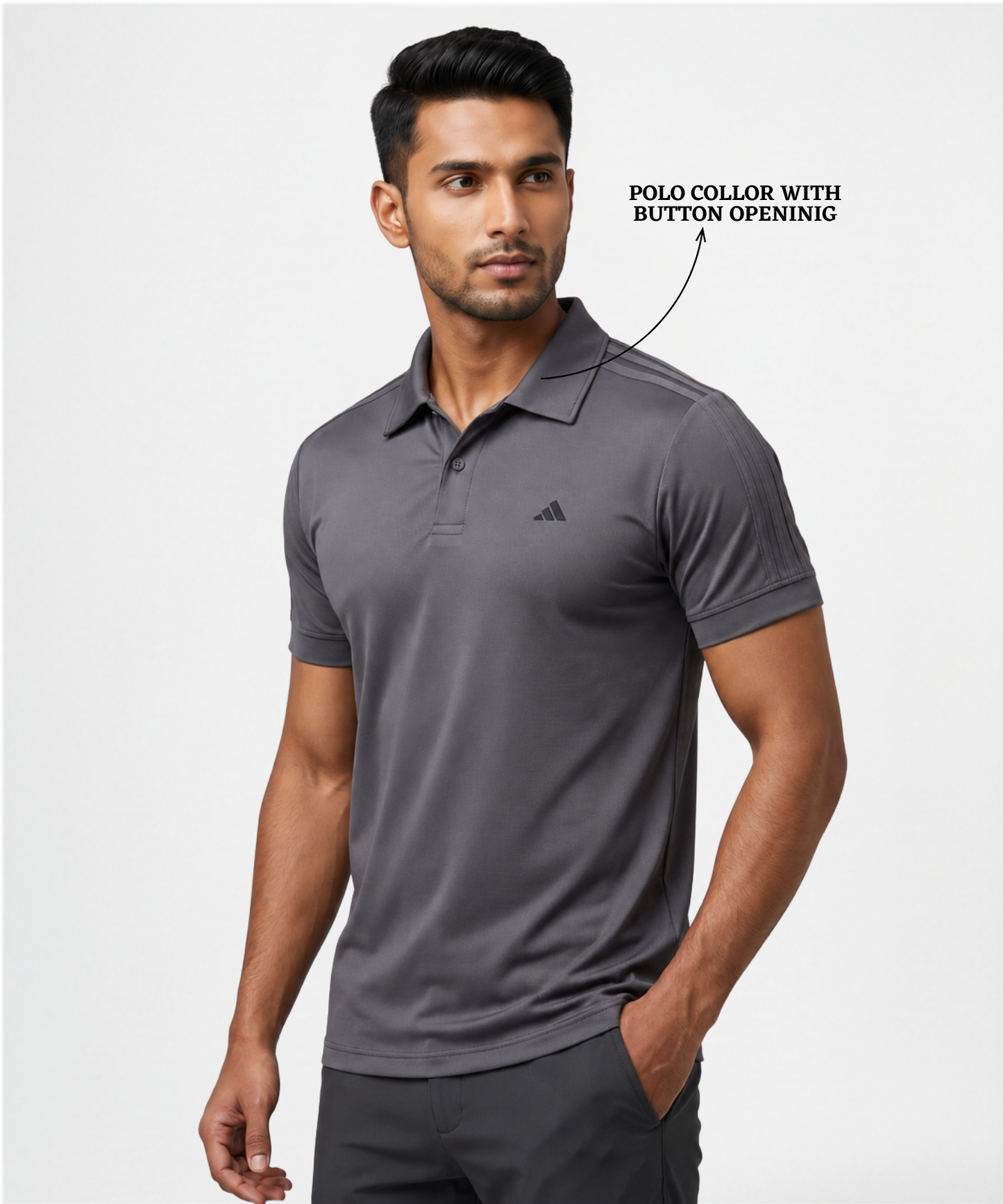 Imported Matty Lycra T-Shirts (GSM 180) | 3strip Design