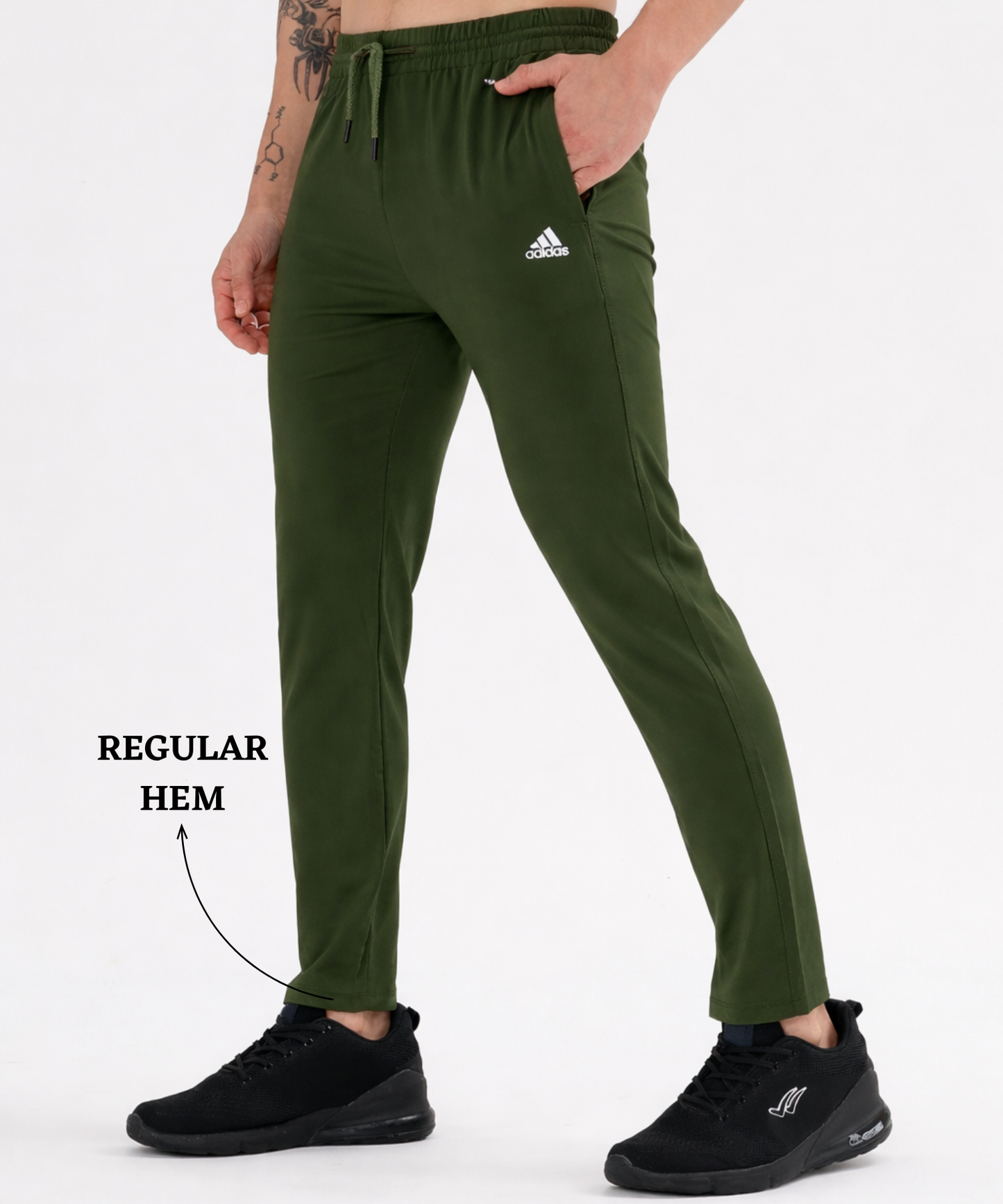 Imported Ns Parachute Lycra Trackpant (15% Lycra 145 GSM)