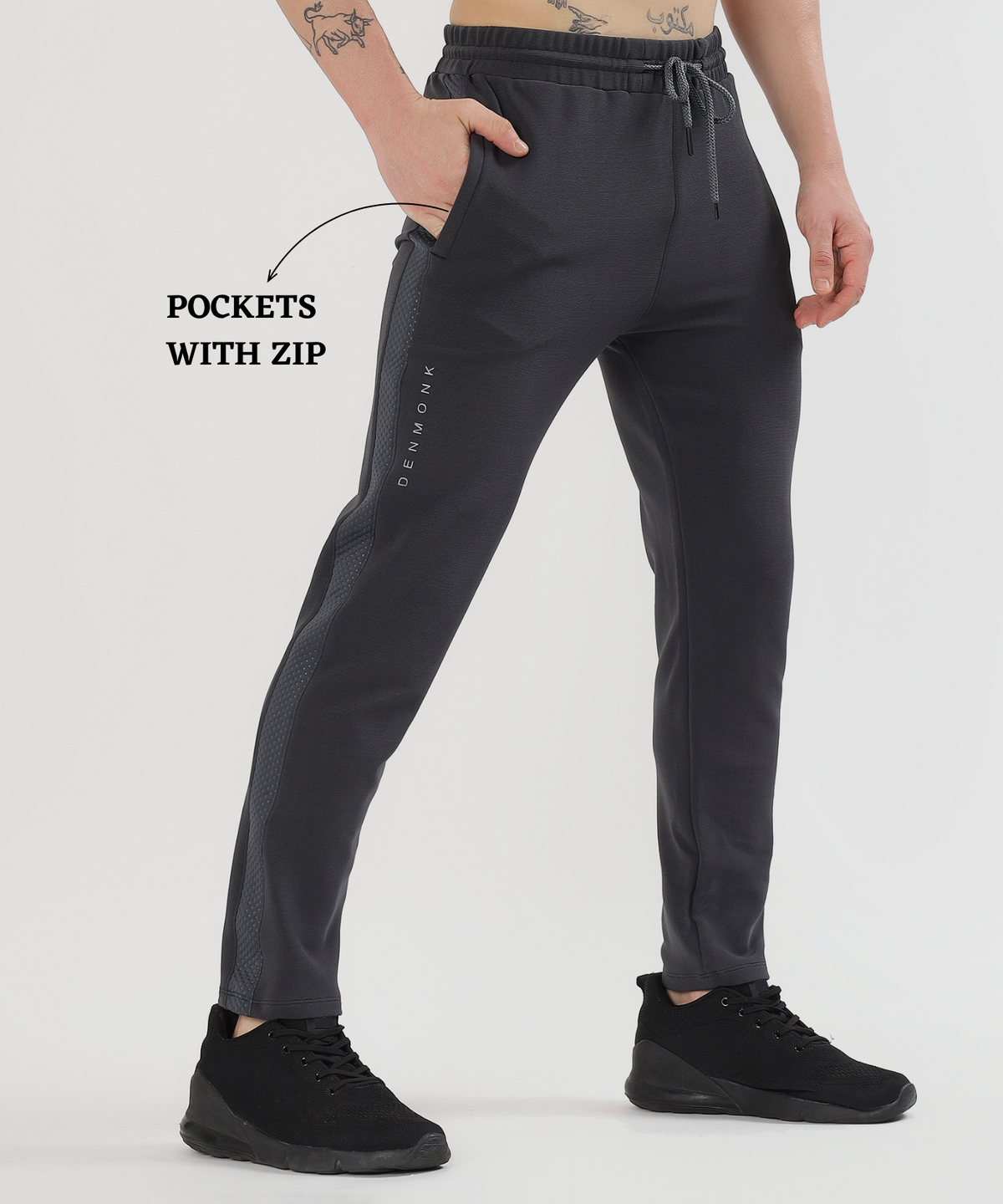 PowerStride Trackpant - Imported Dobby Lycra | GSM 280 | Slim Fit