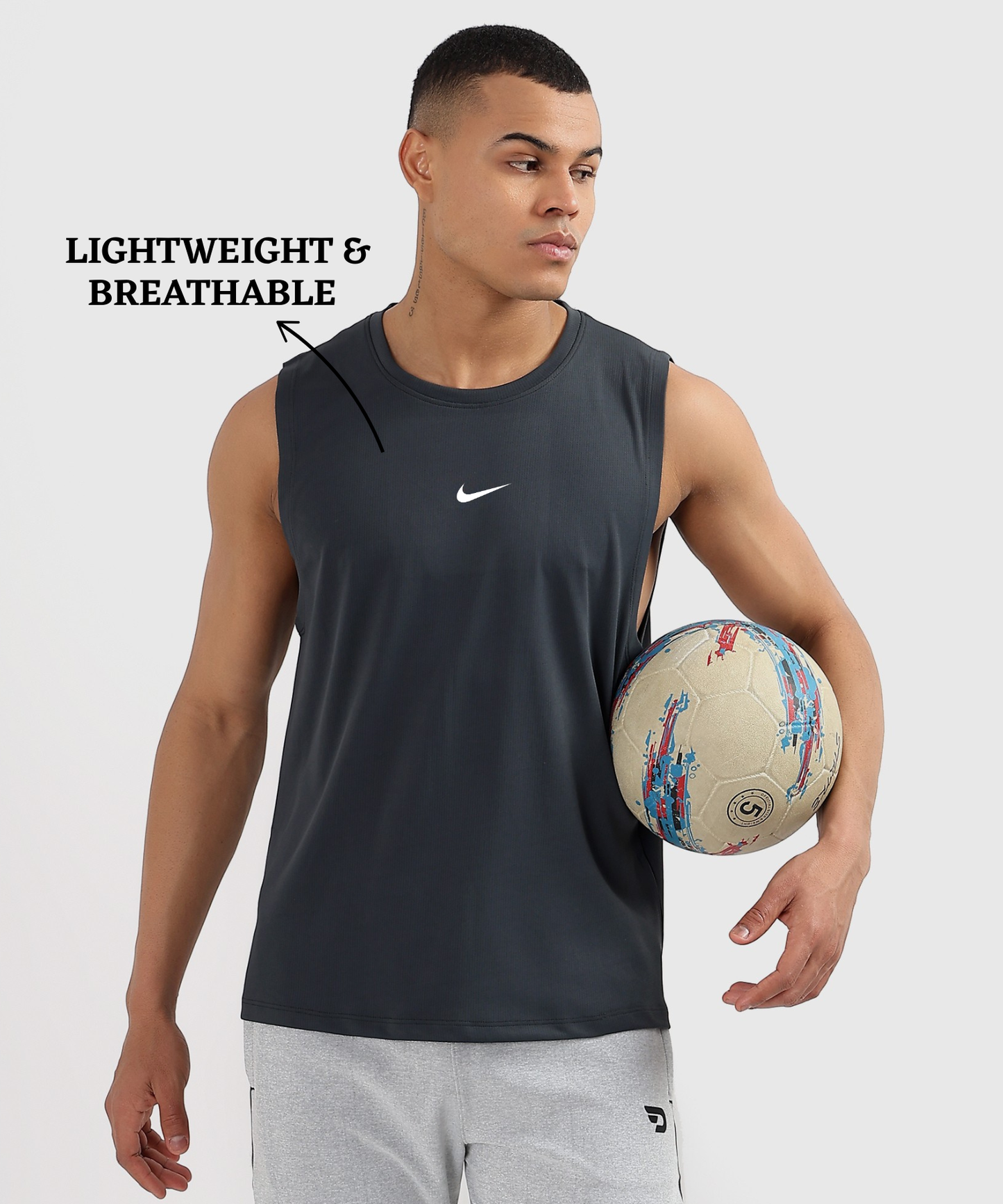 Imported Dotknit Lycra Sando (GSM 180)