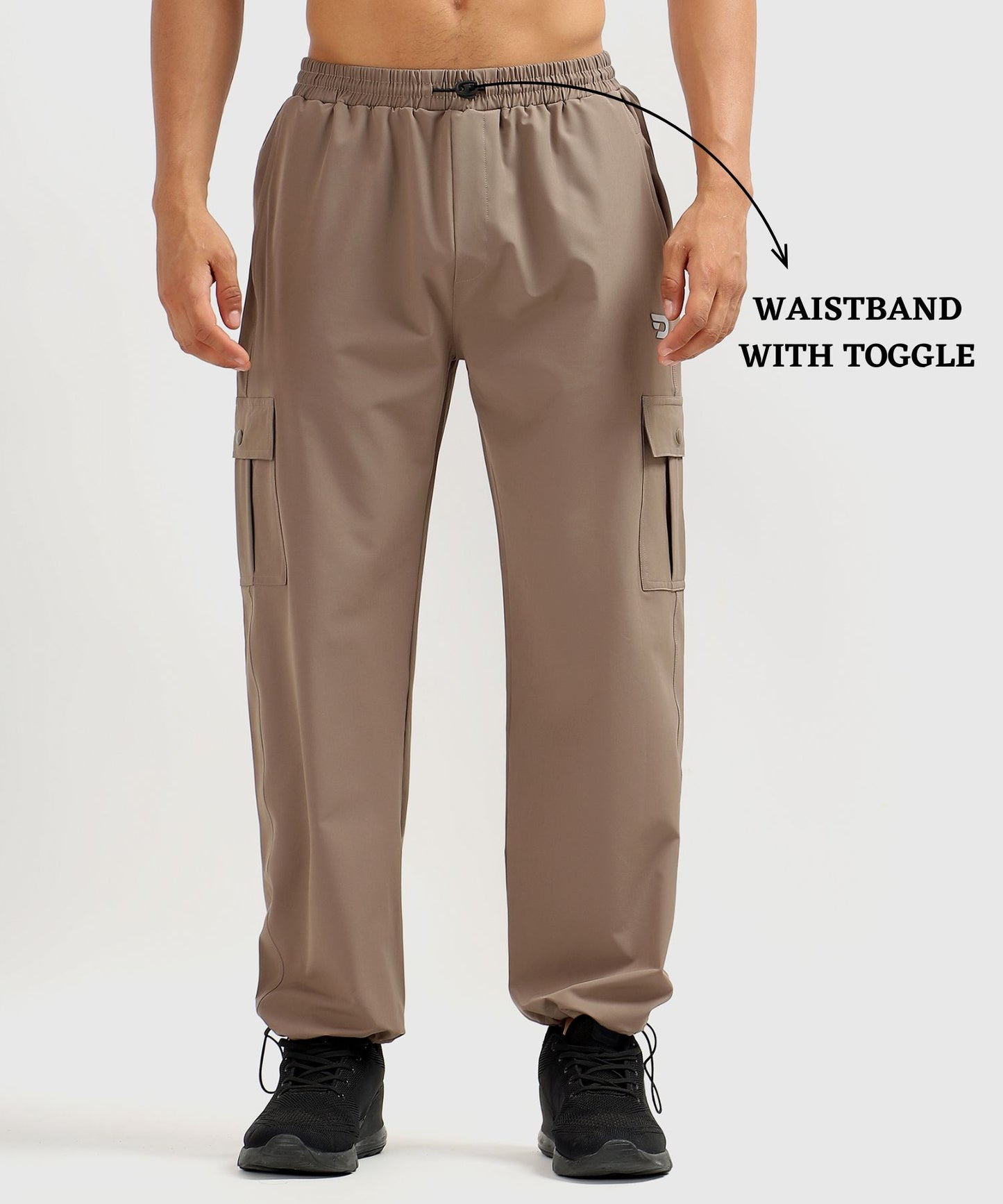 Utility Cargo Joggers - Imported Ns Terry Lycra Over Size Lower (GSM 180-190)