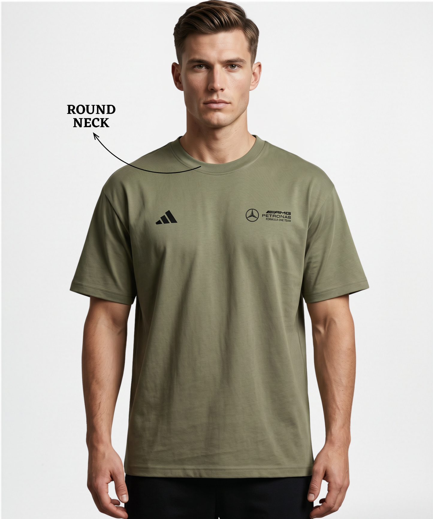 Men’s Premium Cotton Blend Over Sized T-shirts – 220 GSM