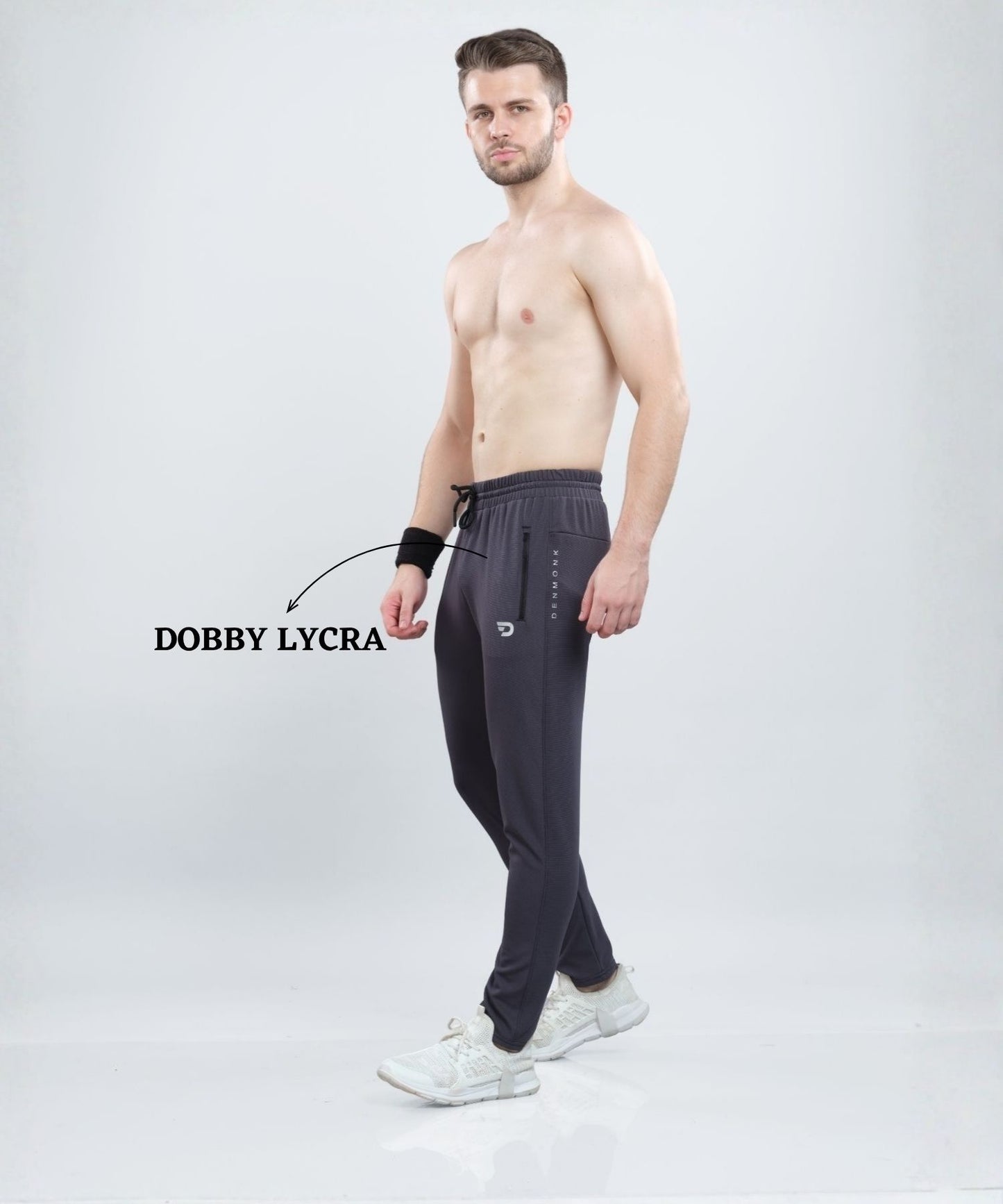 CoreFlex – Imported Dobby Lycra Lower ( 280 GSM)| Ankle Fit