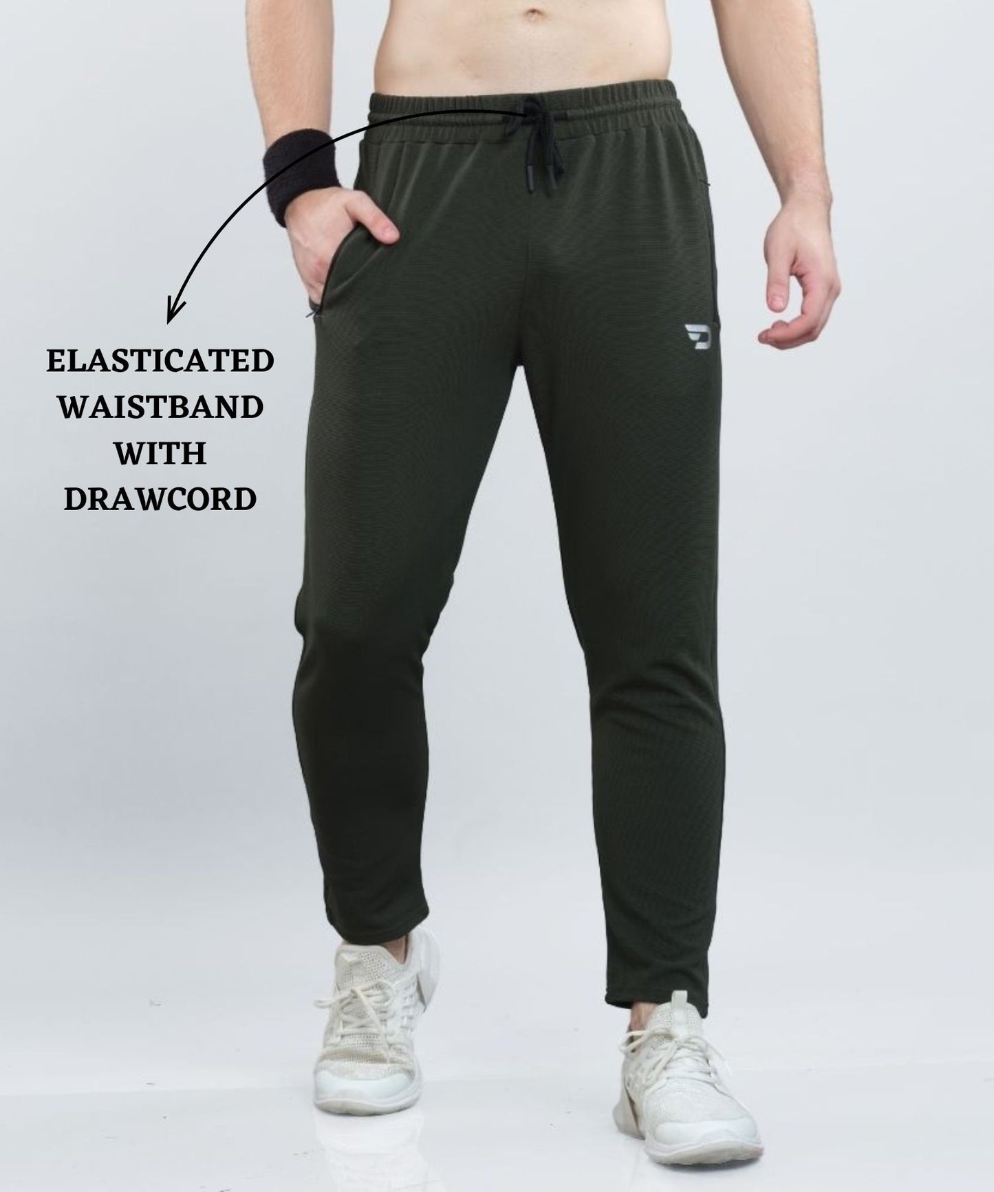 CoreFlex – Imported Dobby Lycra Lower ( 280 GSM)| Ankle Fit