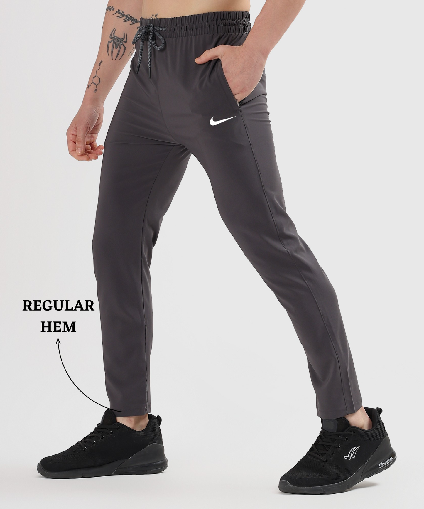 Imported Ns Parachute Lycra Lower (15% Lycra 145 GSM)