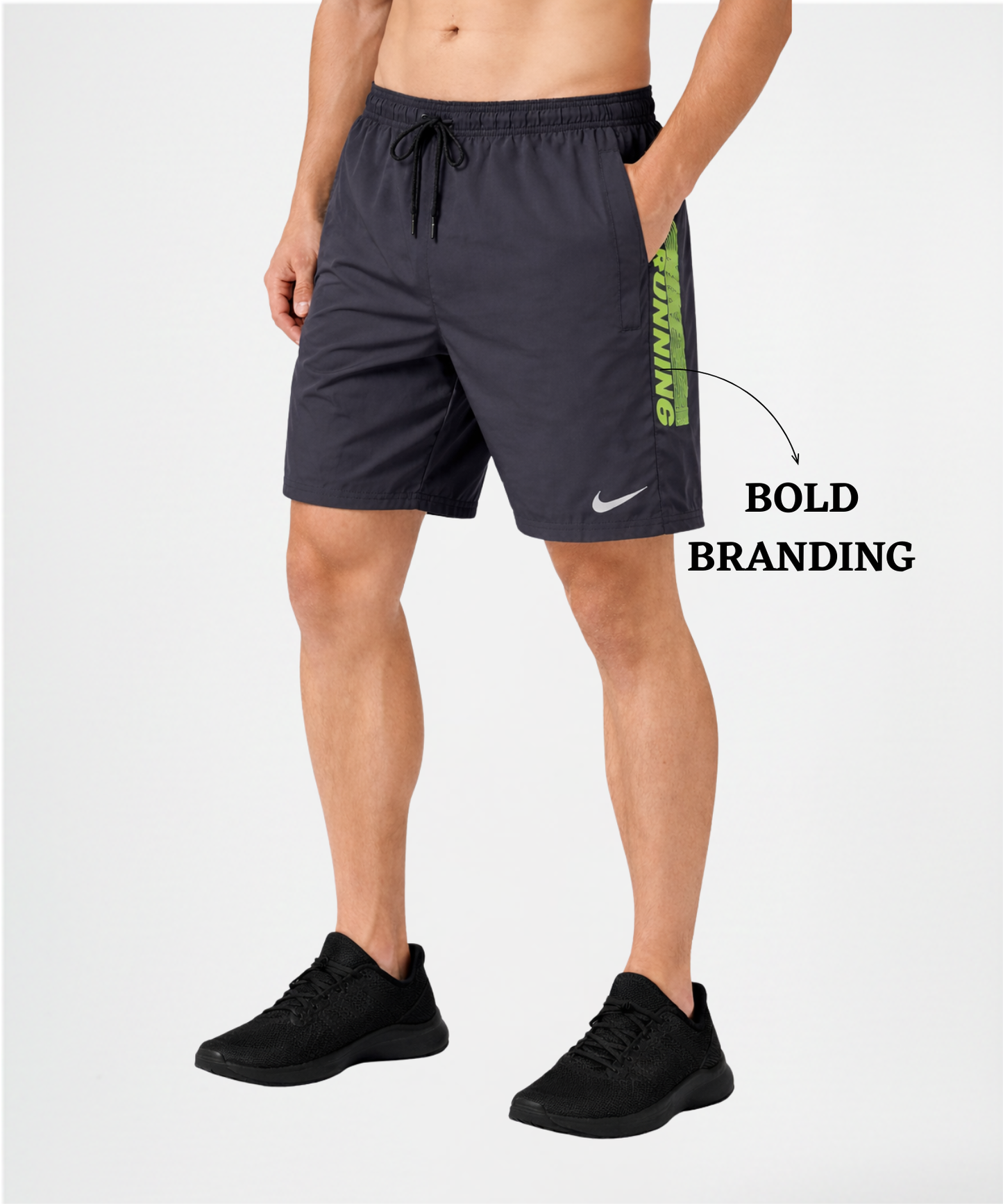 Imported Ns Parachute Lycra Shorts (15% Lycra 130 GSM)