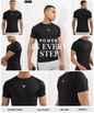 Imported Nylon Lycra Compression T-Shirt (180 GSM) | Quick-Dry Stretch Gym Wear