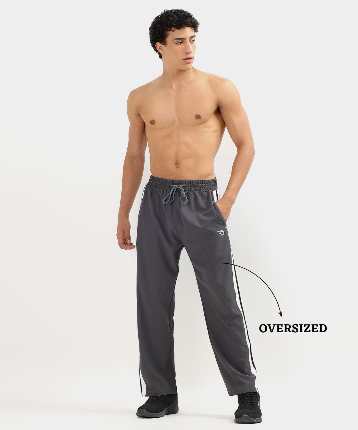 Imported Ns Parachute Lycra Trackpant | 20% Lycra 145 GSM | Straight Fit