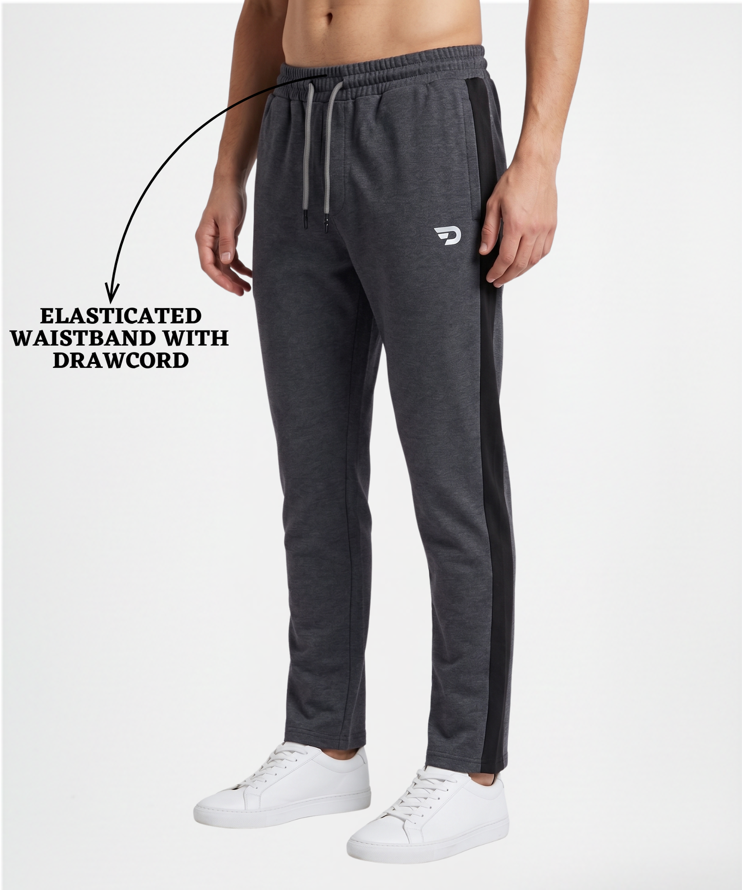 Men’s Imported Polycotton Lycra Track Pant – Heavy 280 GSM Fabric | Comfortable Slim Fit