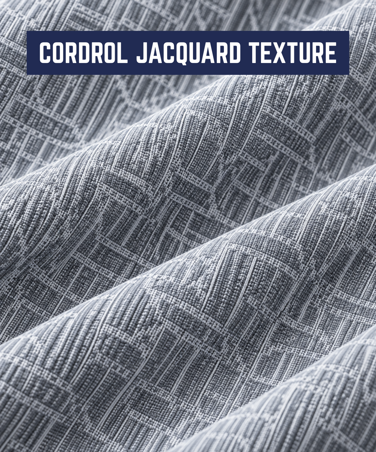 Men's Premium Cordrol Jacquard Oversized Boxy T-Shirt | 225 GSM | Oversized Boxy Fit