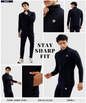 Performance Zip-Up Jacket - Imported Dobby Lycra (GSM 290)