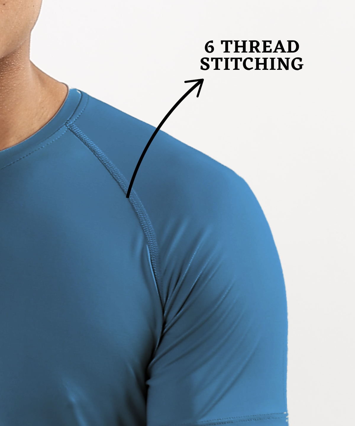 Imported Nylon Lycra Compression T-Shirt (180 GSM) | Quick-Dry Stretch Gym Wear
