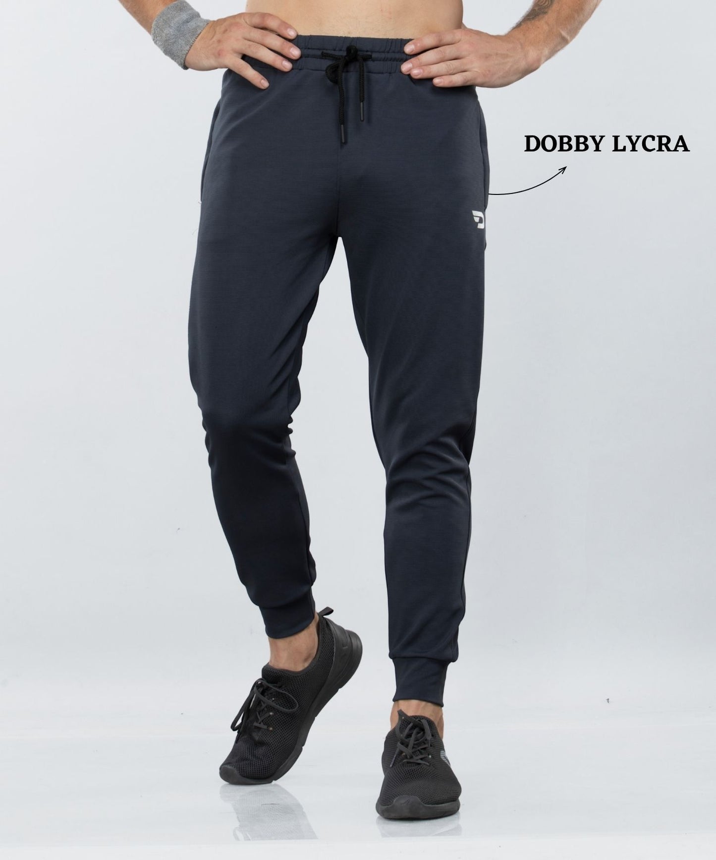 Ribbed Trackpant - Imported Dobby Lycra Trackpant (GSM 280)