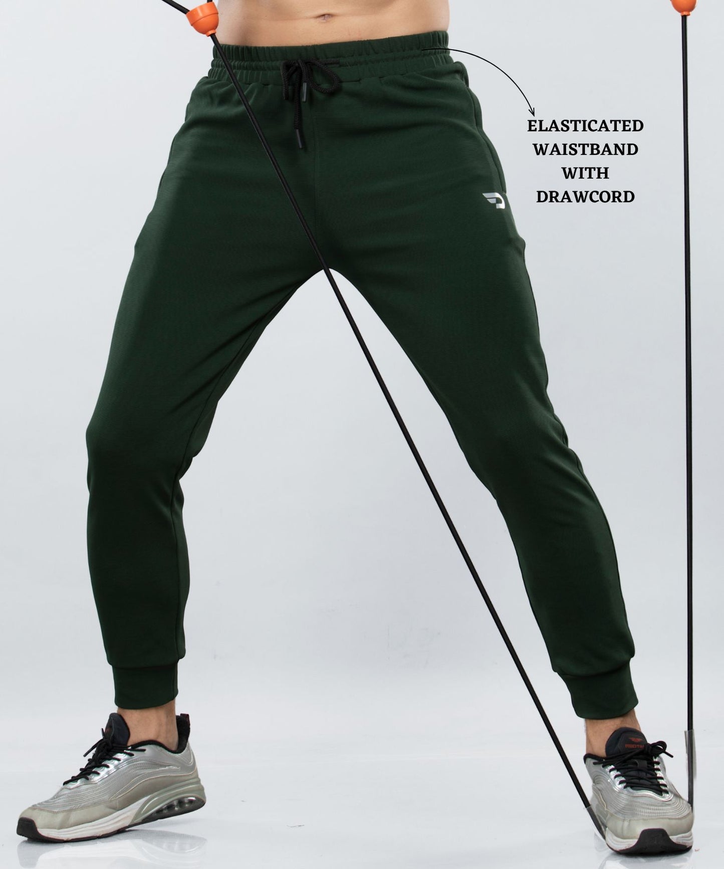 Ribbed Trackpant - Imported Dobby Lycra Lower (GSM 280)