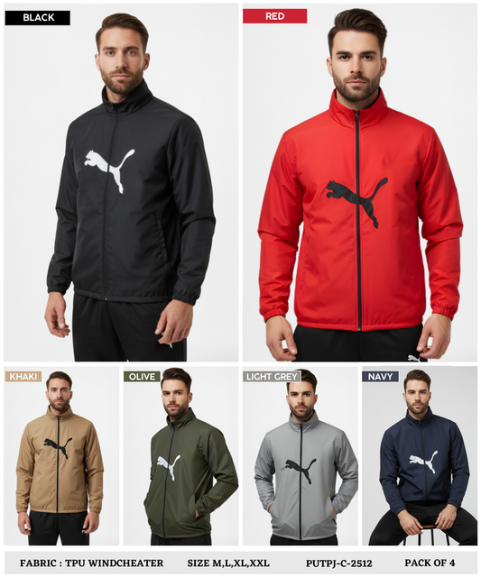 Imported Premium Quality TPU Windcheater (GSM 350) | Rice-knit fabric inside