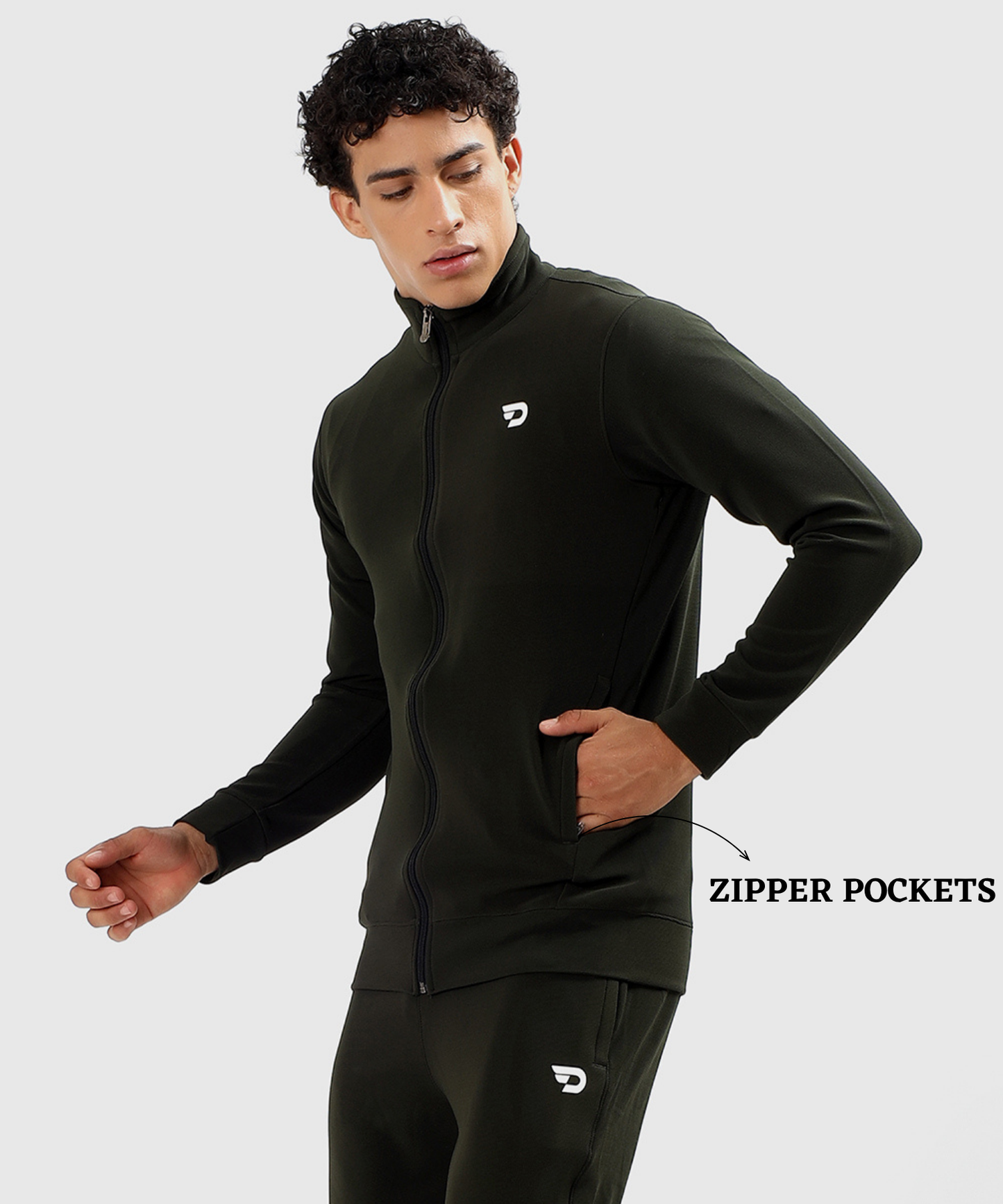 Performance Zip-Up Jacket - Imported Dobby Lycra (GSM 290)